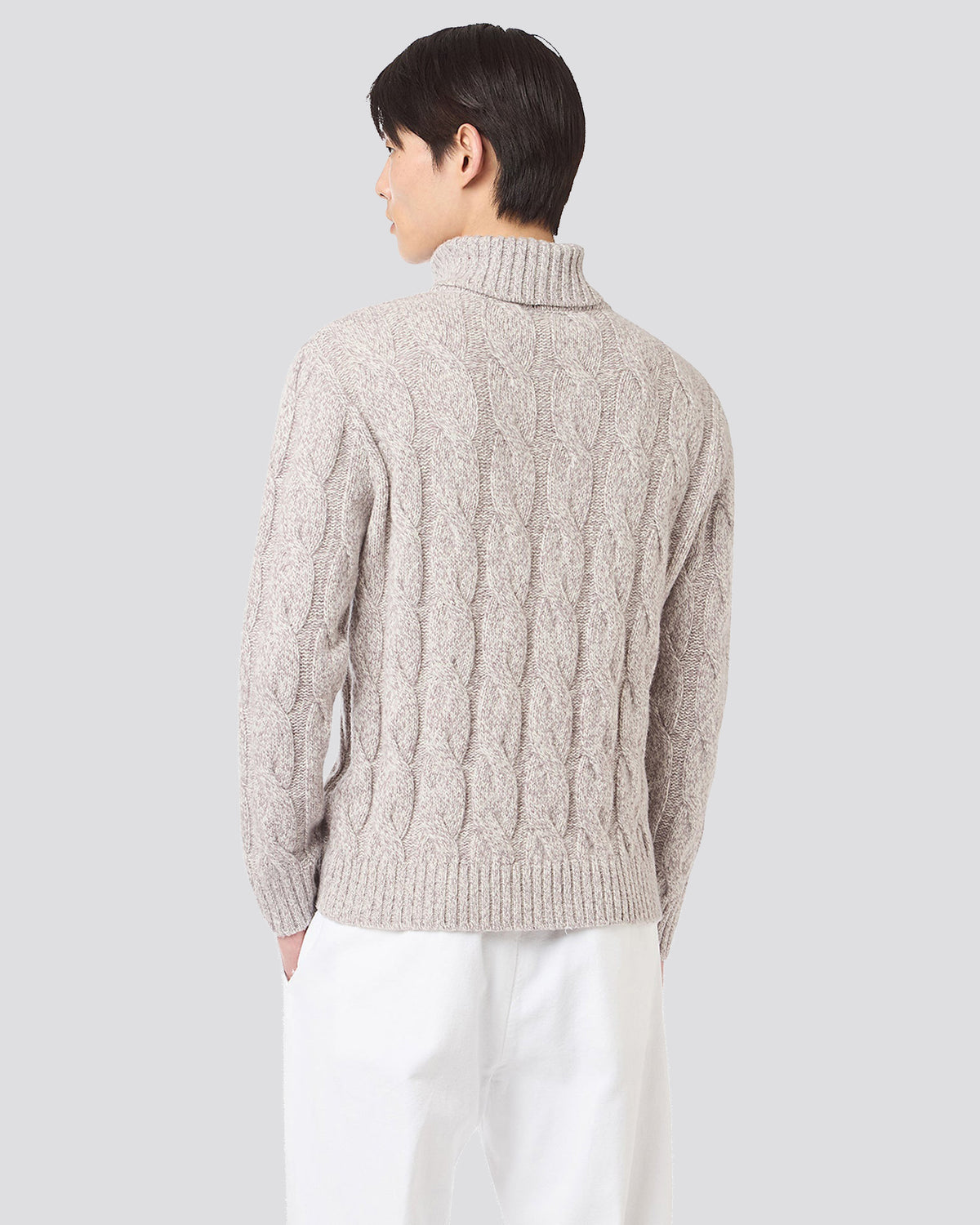 MAGLIA DOLCEVITA LANA MOULINE'