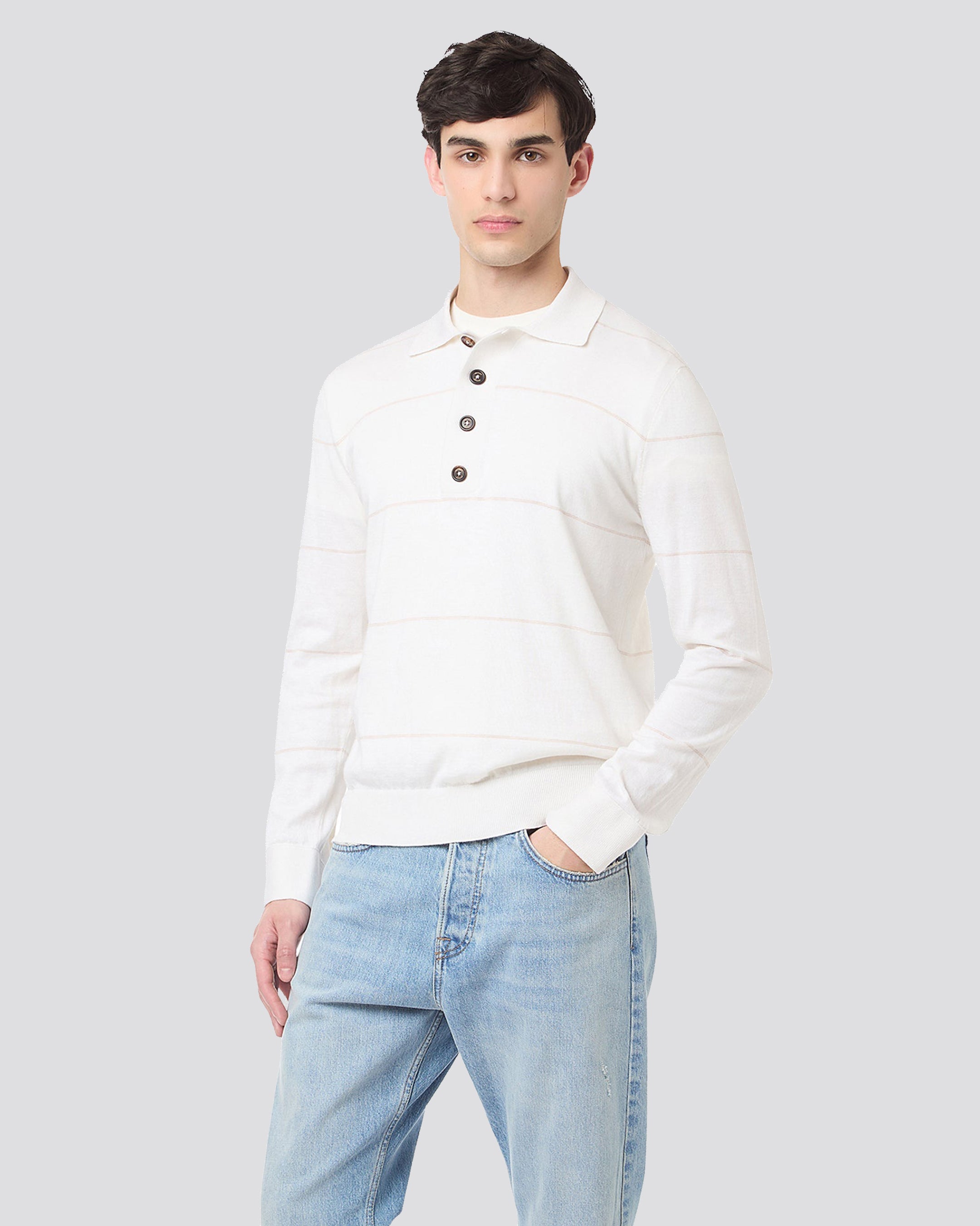 4-BUTTON POLO SHIRT