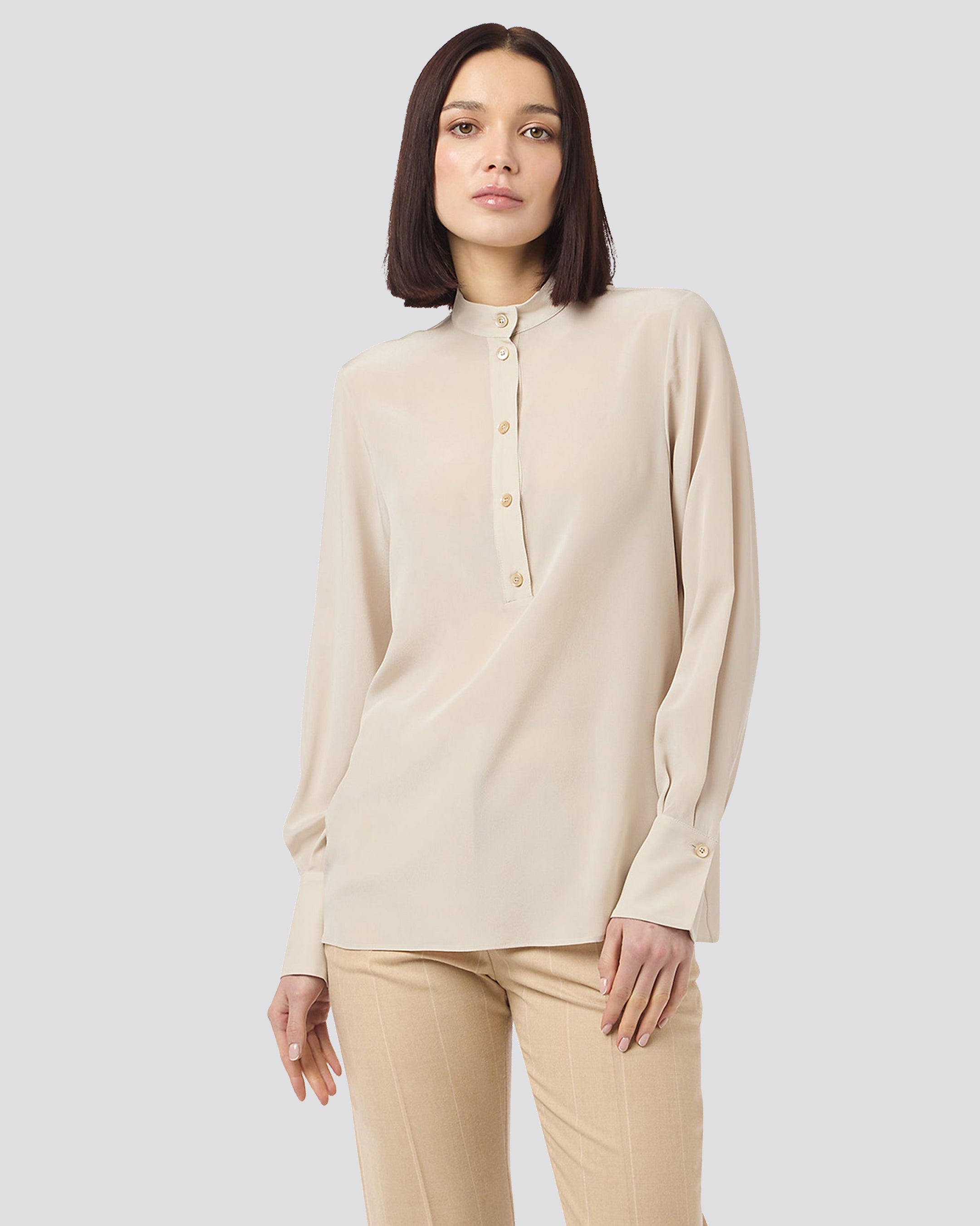 HIGH NECK SHIRT