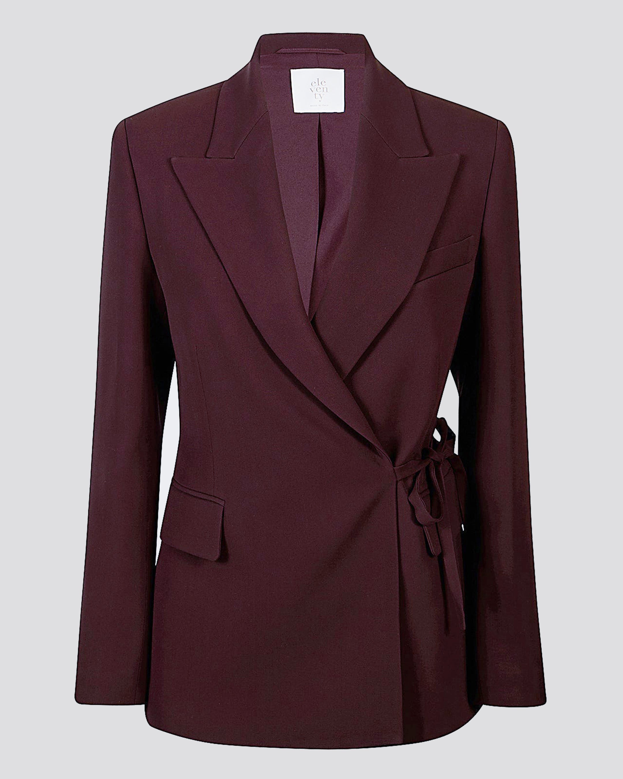 DOUBLE BREASTED JACKET WITH LACE - 5