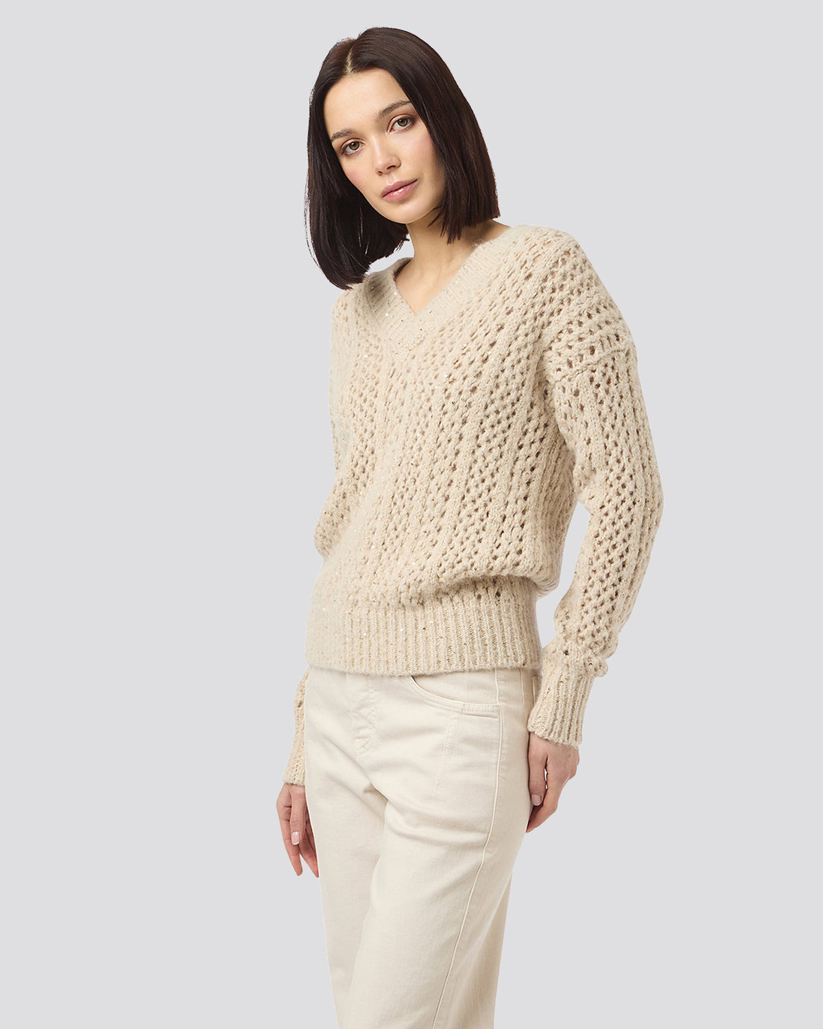 V-NECK SWEATER