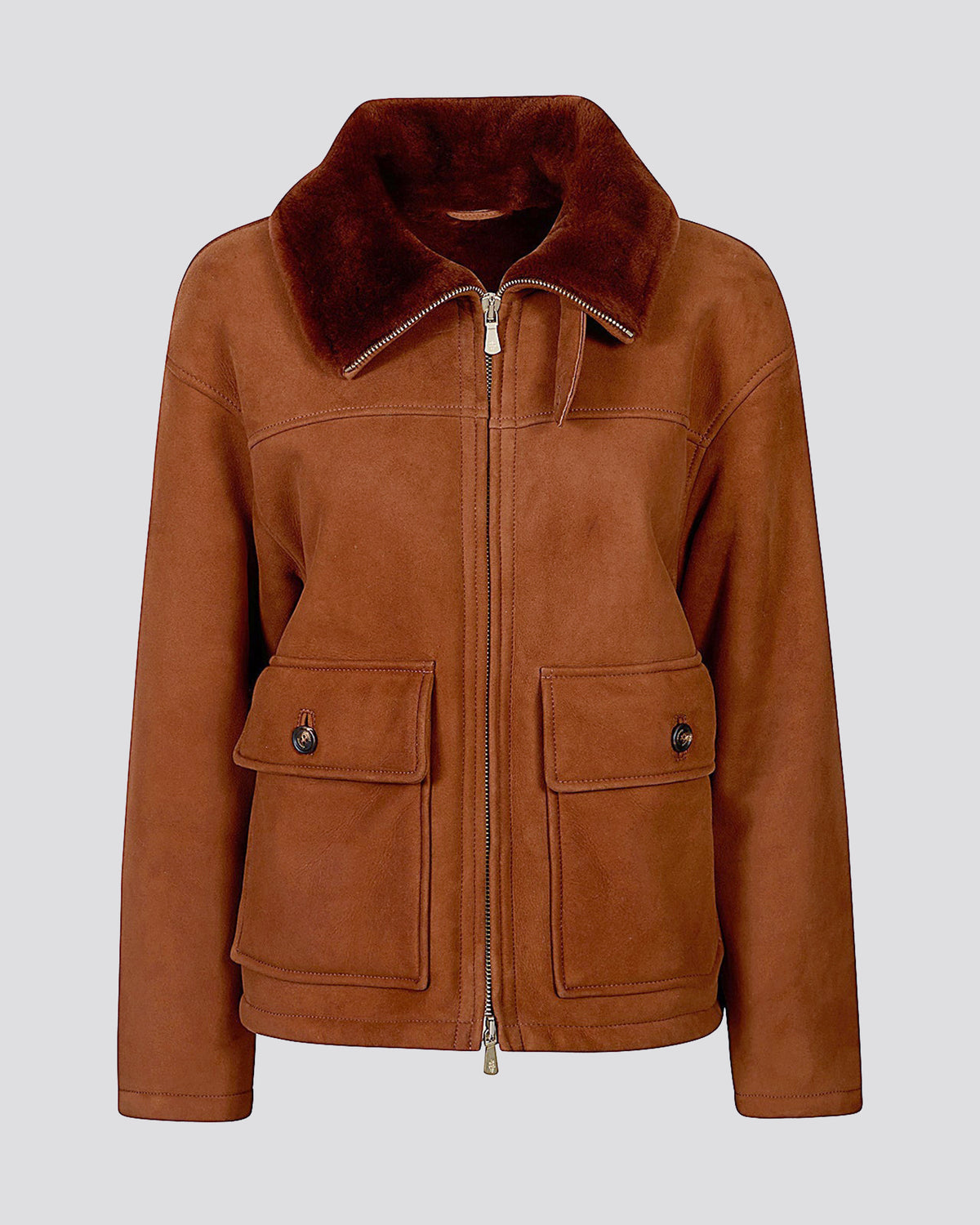 GIUBBINO IN SHEARLING - 5
