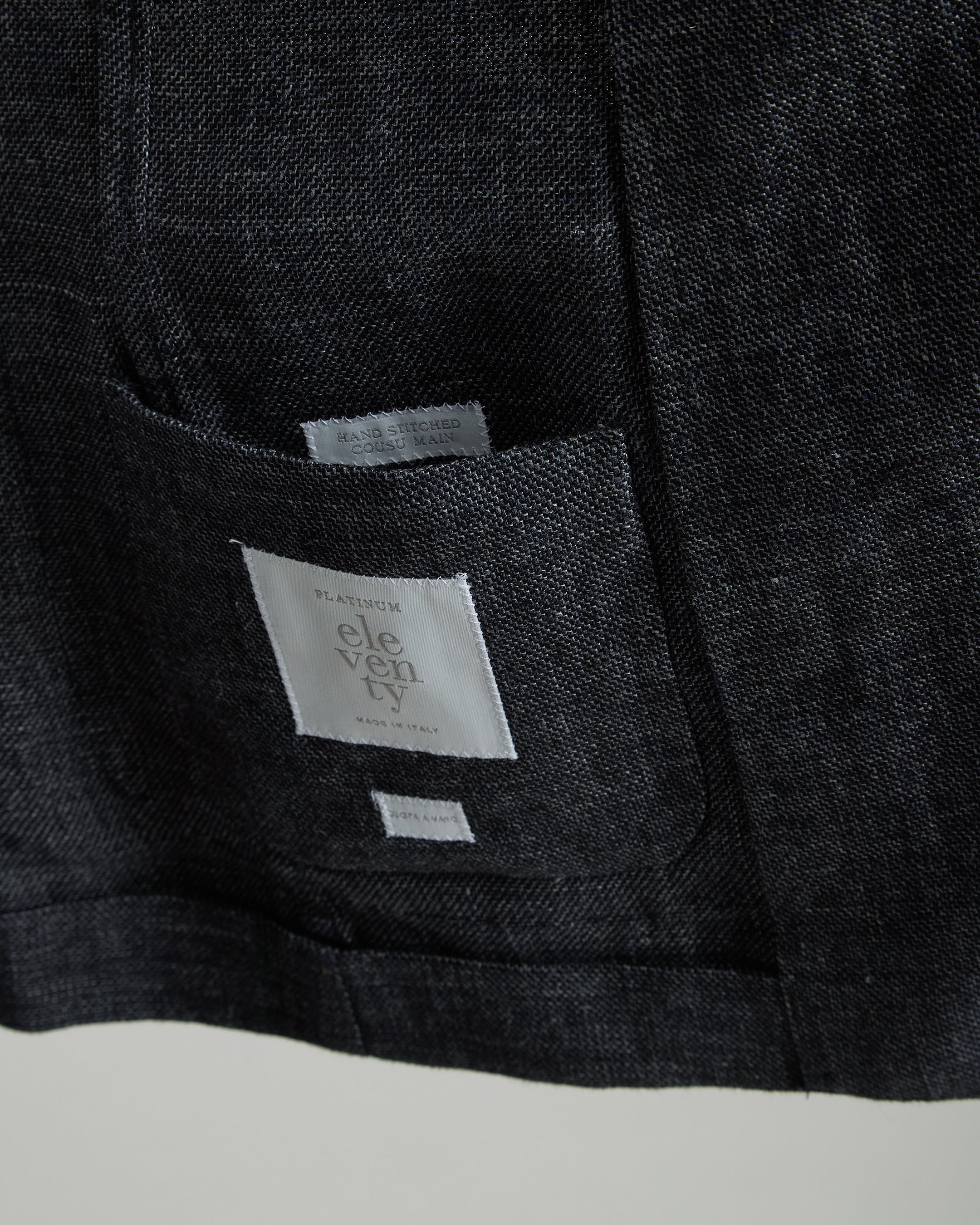 Men's Single-Breasted Linen Suit with Jogger Pants