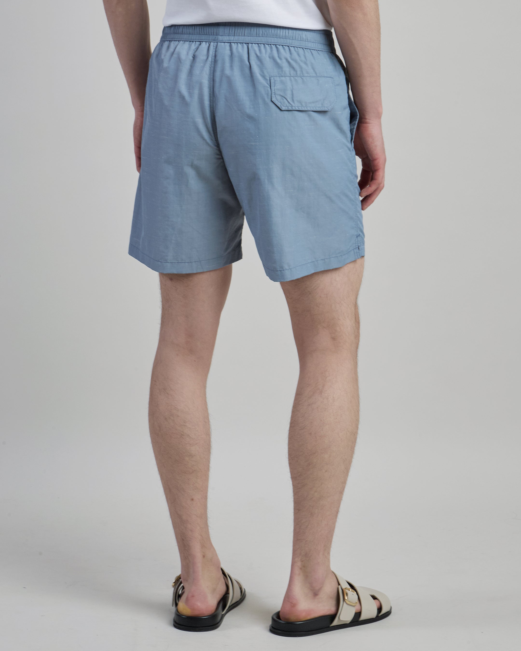 Men's Technical Fabric and Silk Swimsuit Beach Shorts alternative
