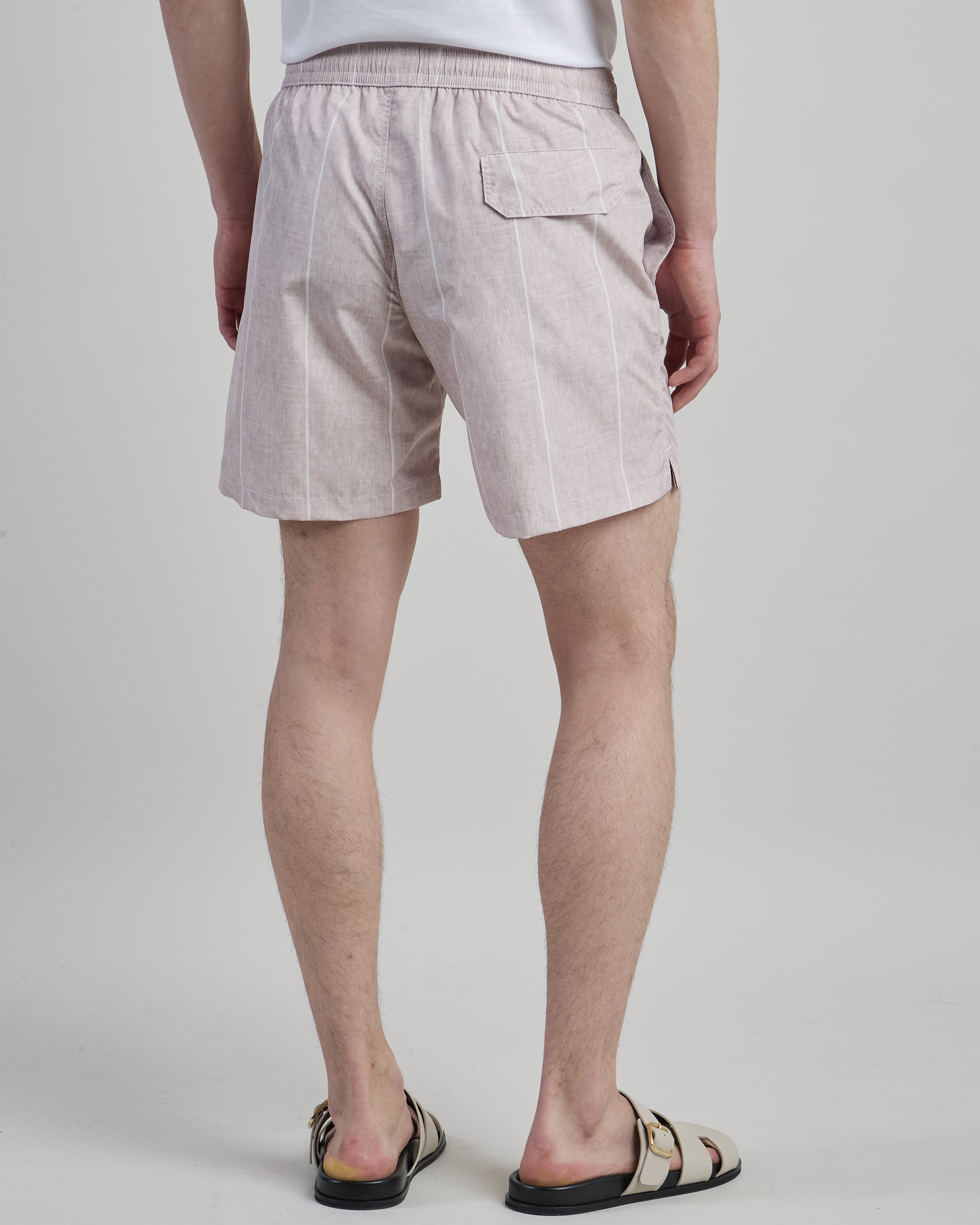 Men's Patterned Technical Fabric Swim Shorts alternative