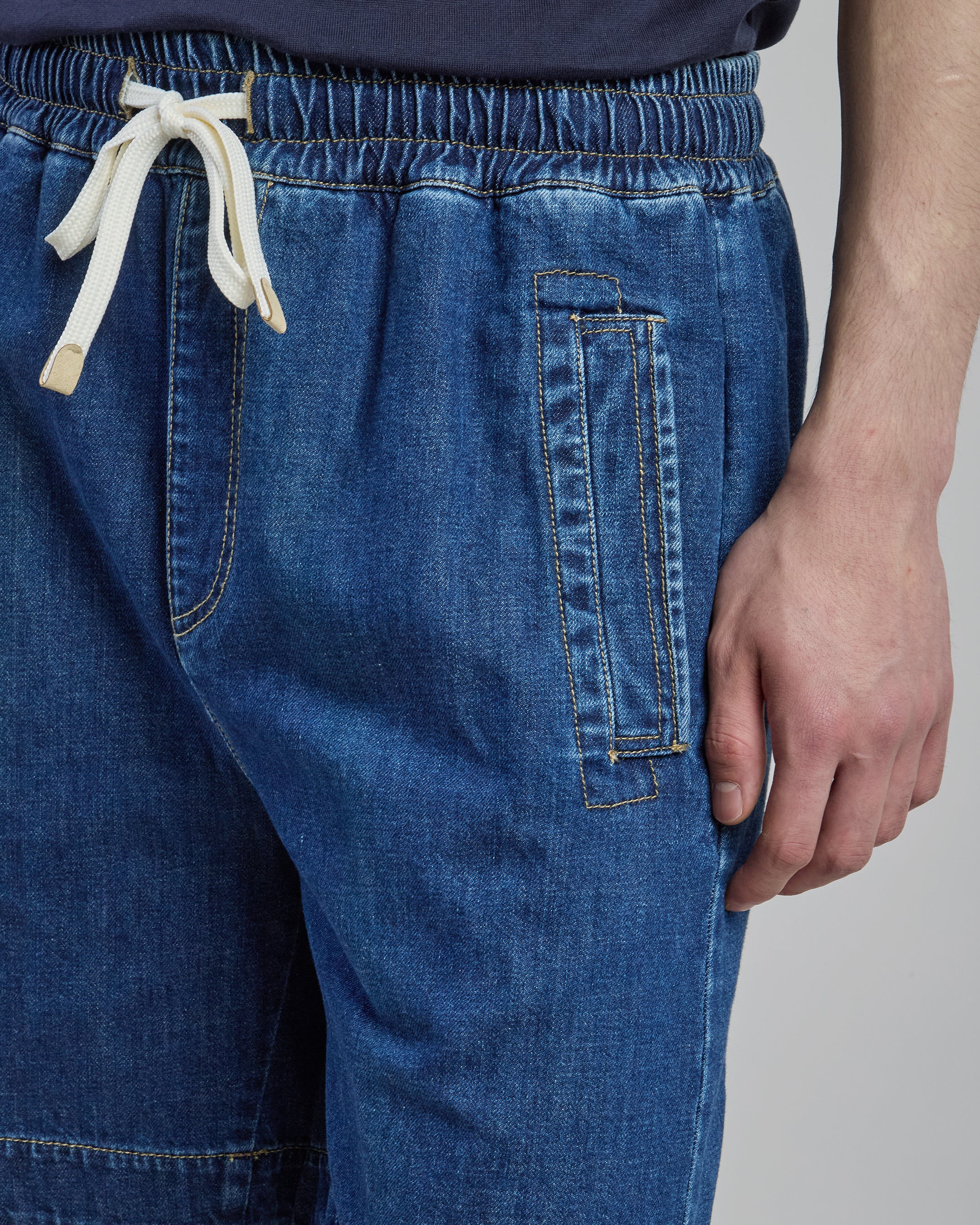 Men's Garment-Dyed Cotton Athletic Bermuda Shorts