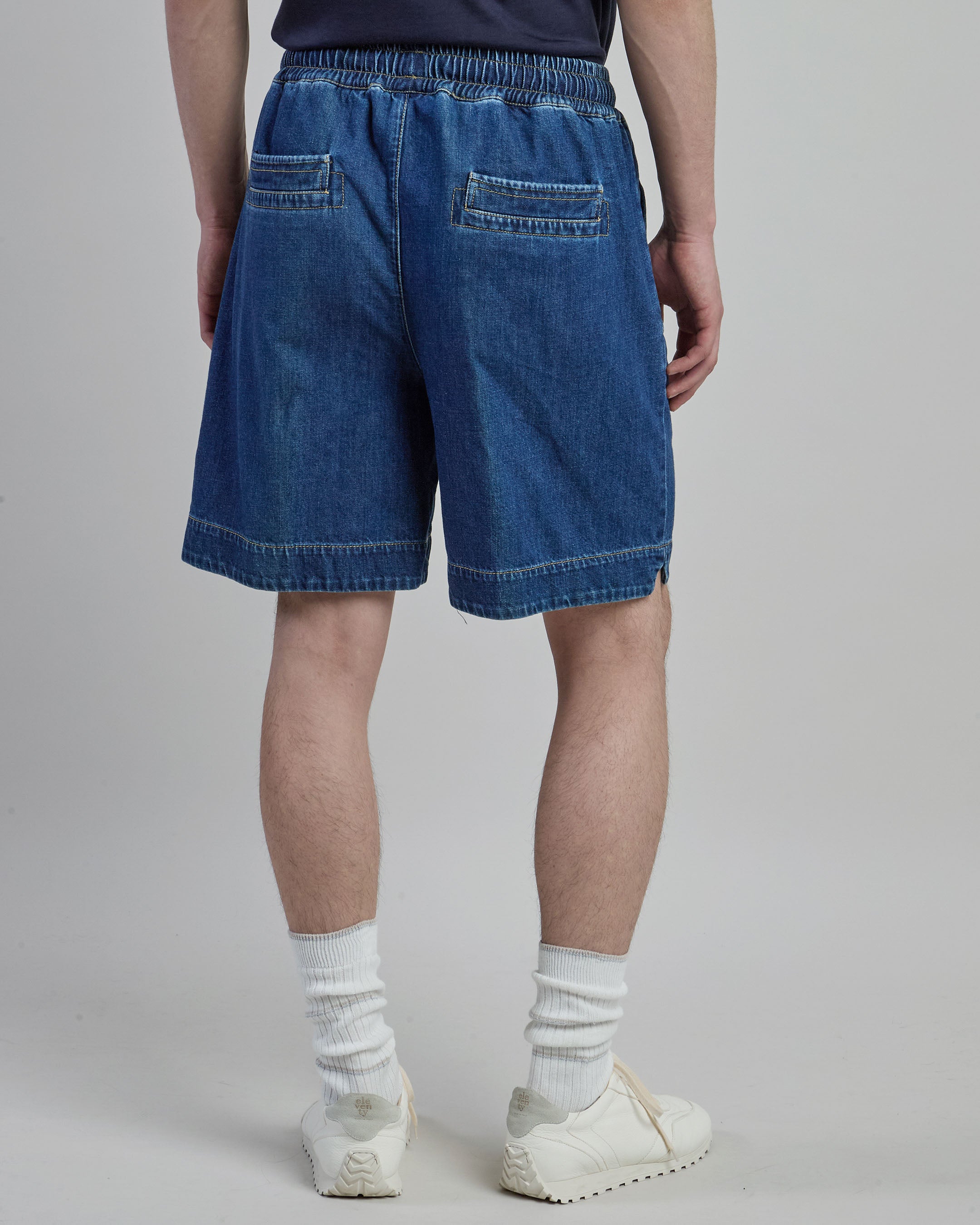 Men's Garment-Dyed Cotton Athletic Bermuda Shorts - 2
