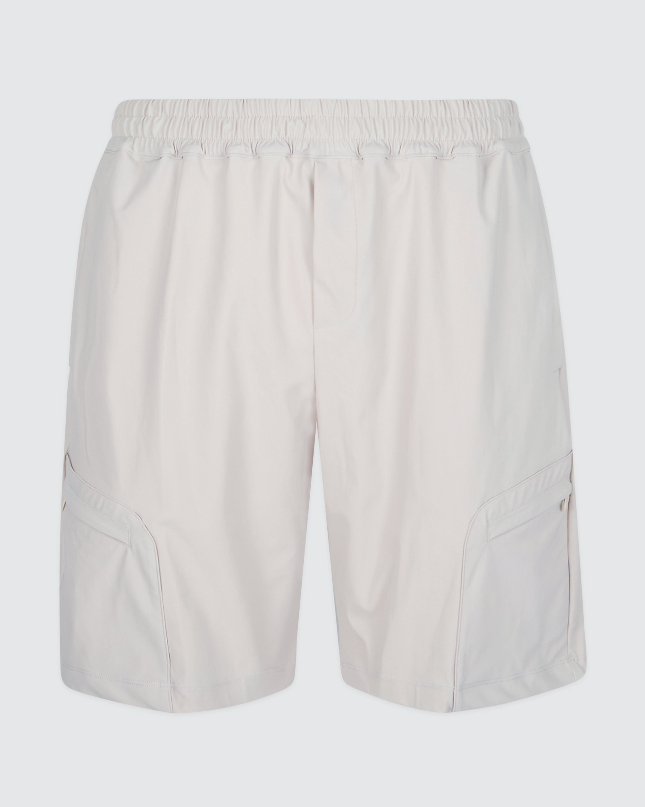 Technical Jersey Drawstring Bermuda Shorts with Zip - 4