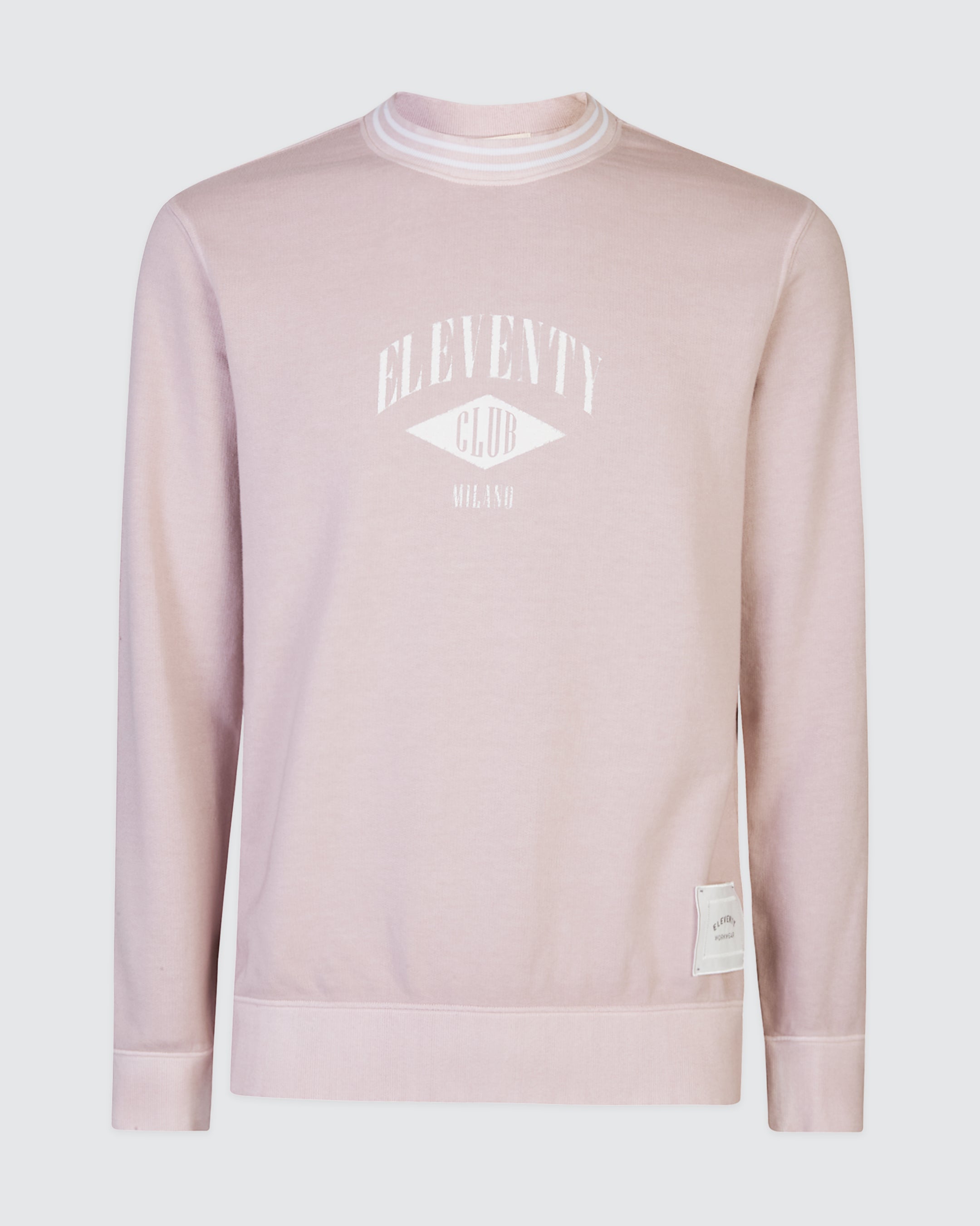 Men's Crew Neck Cotton Sweatshirt with Graphic Print