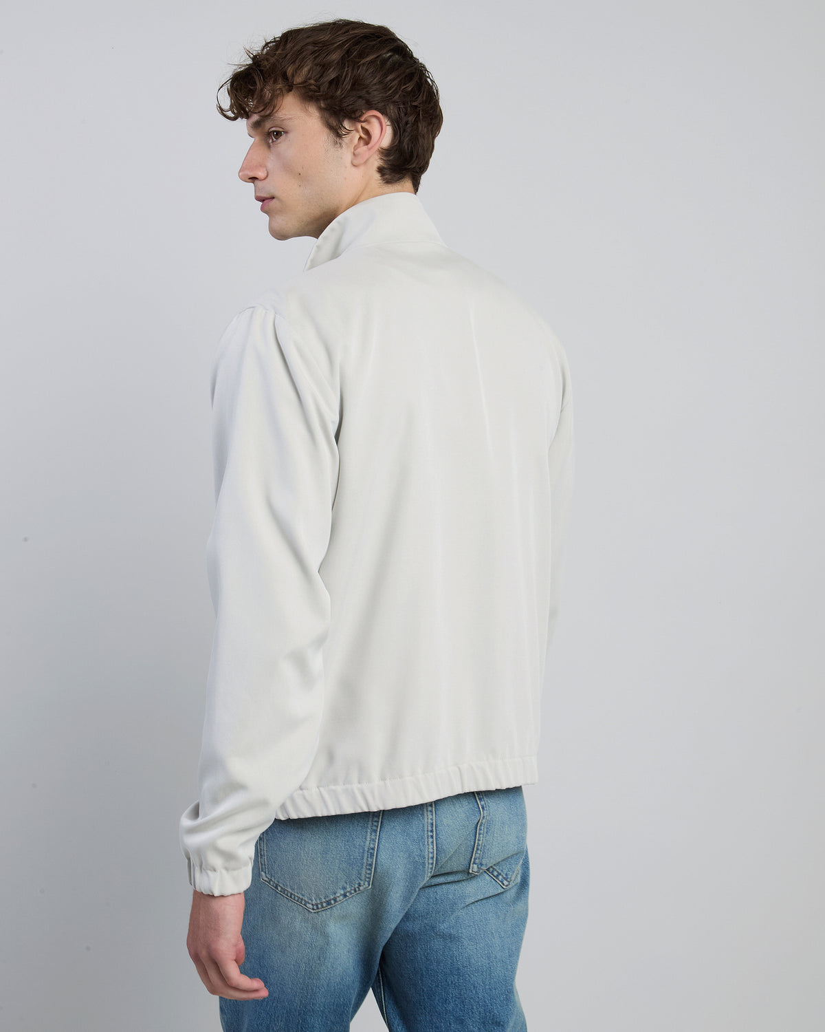 Giubbino in Seta Full Zip - 2