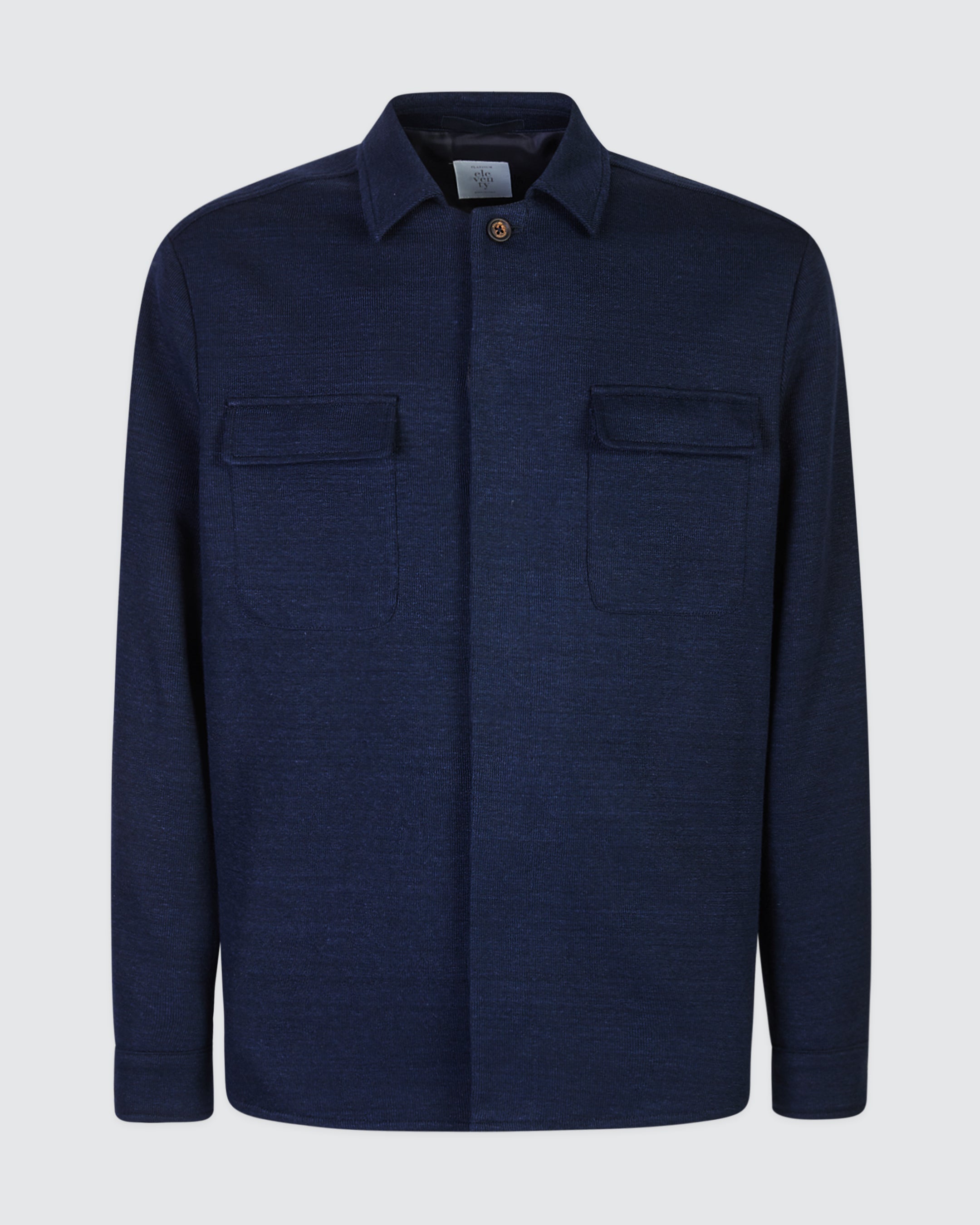 Men's Linen Cotton and Tencel Shirt Jacket - 5