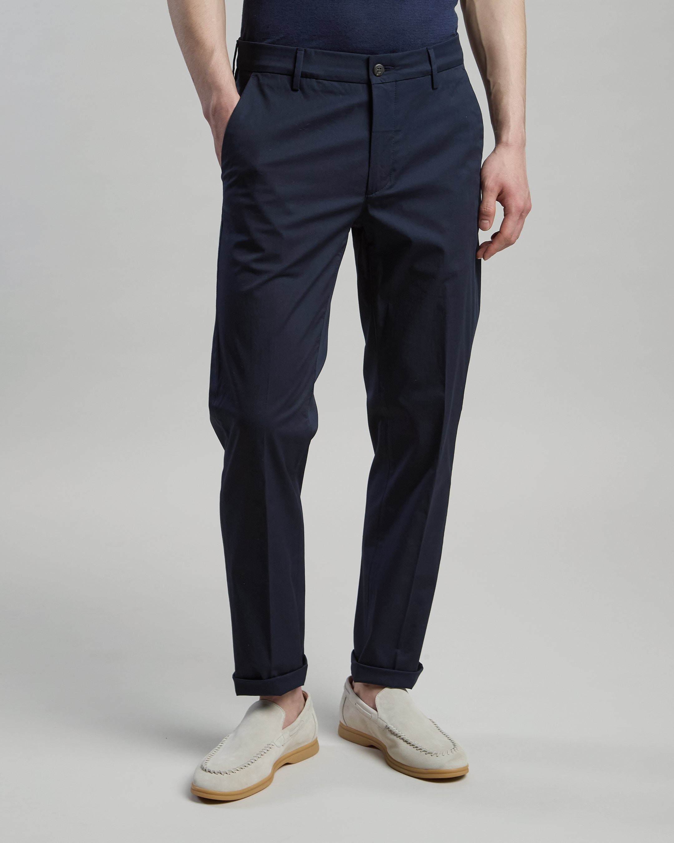 Men's Organic Cotton Chino Trousers Regular Fit