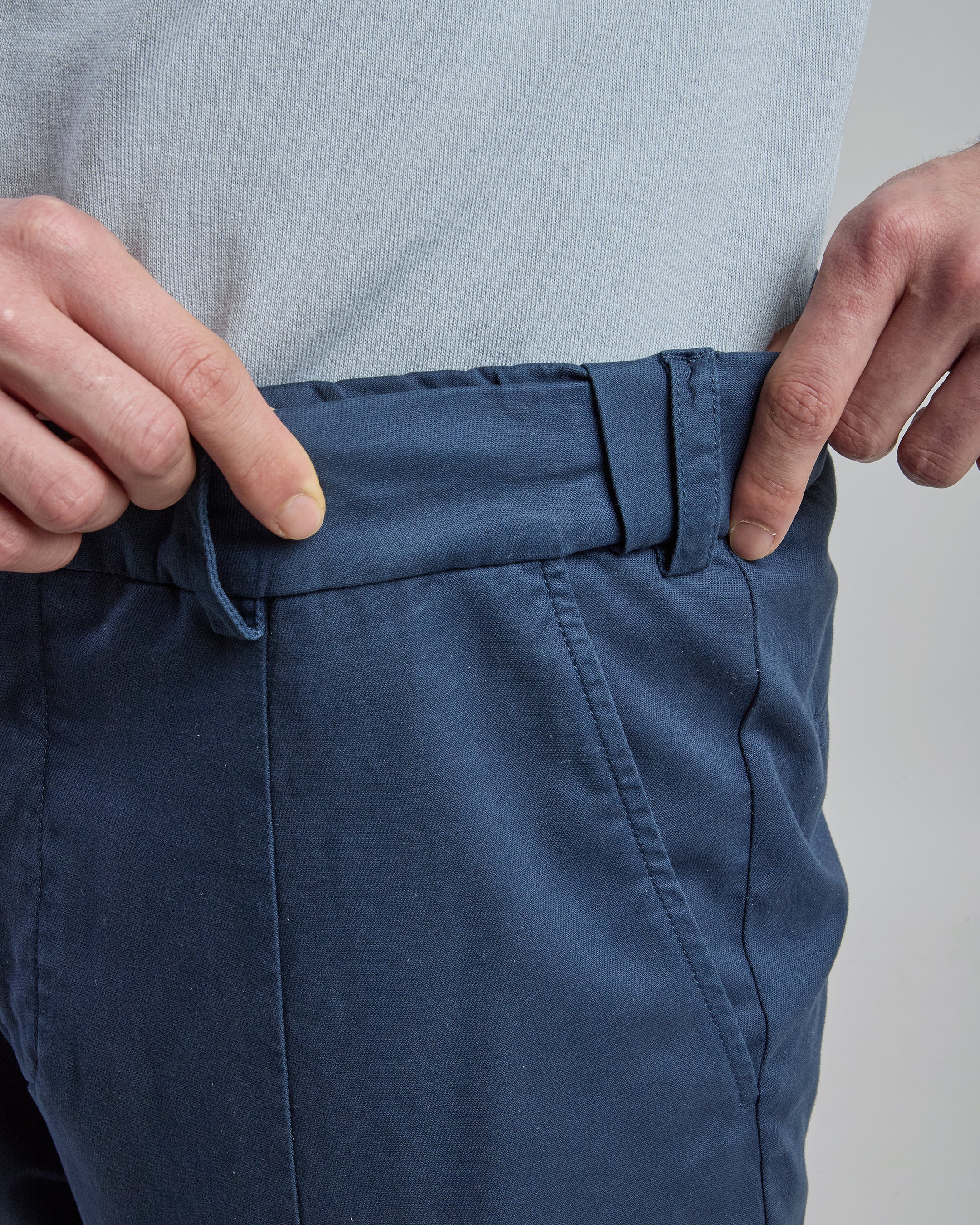 Men's Trisize Garment-Dyed Cotton Chino Trousers - 4