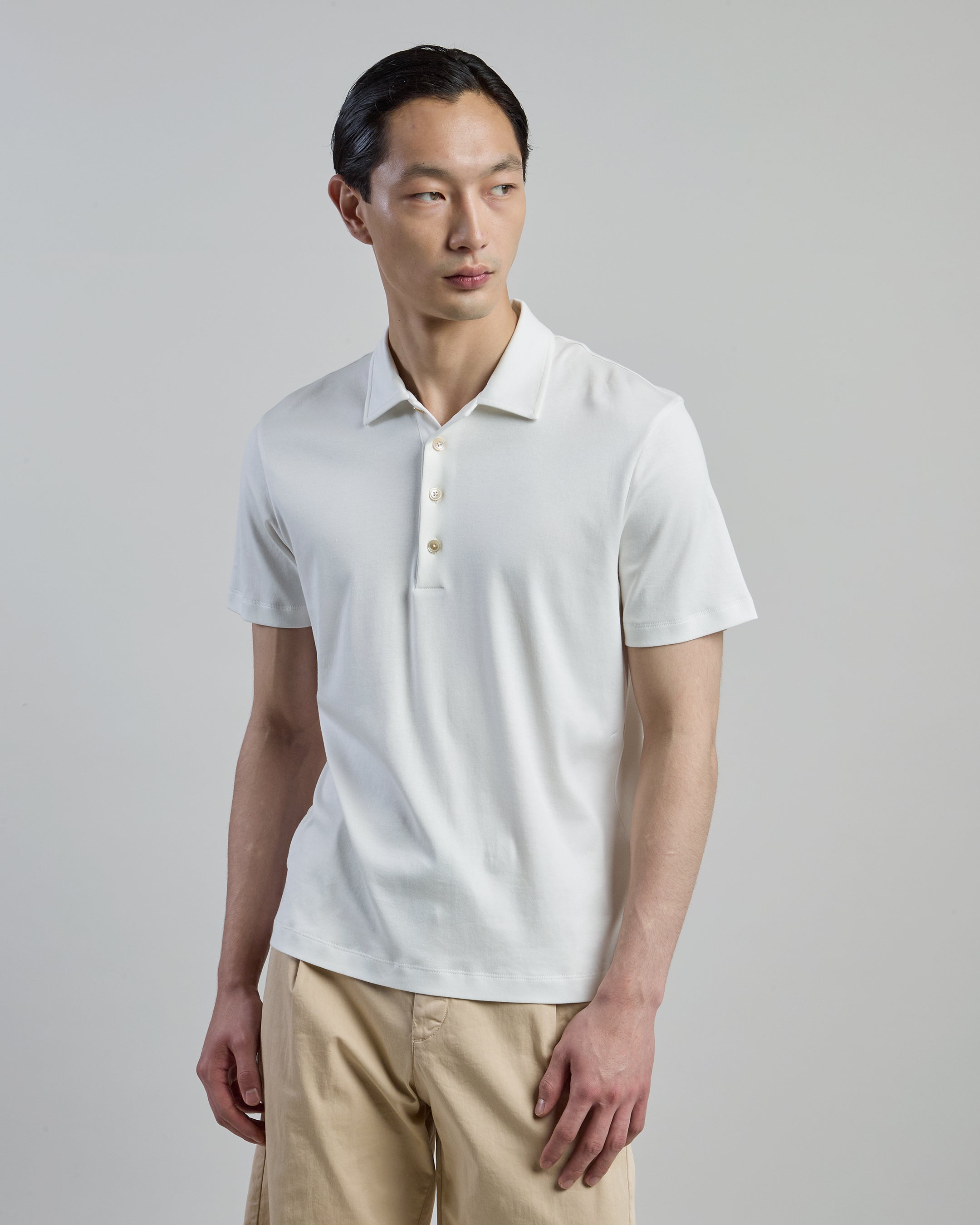 Men's Giza Interlock Cotton Short Sleeve Polo Shirt