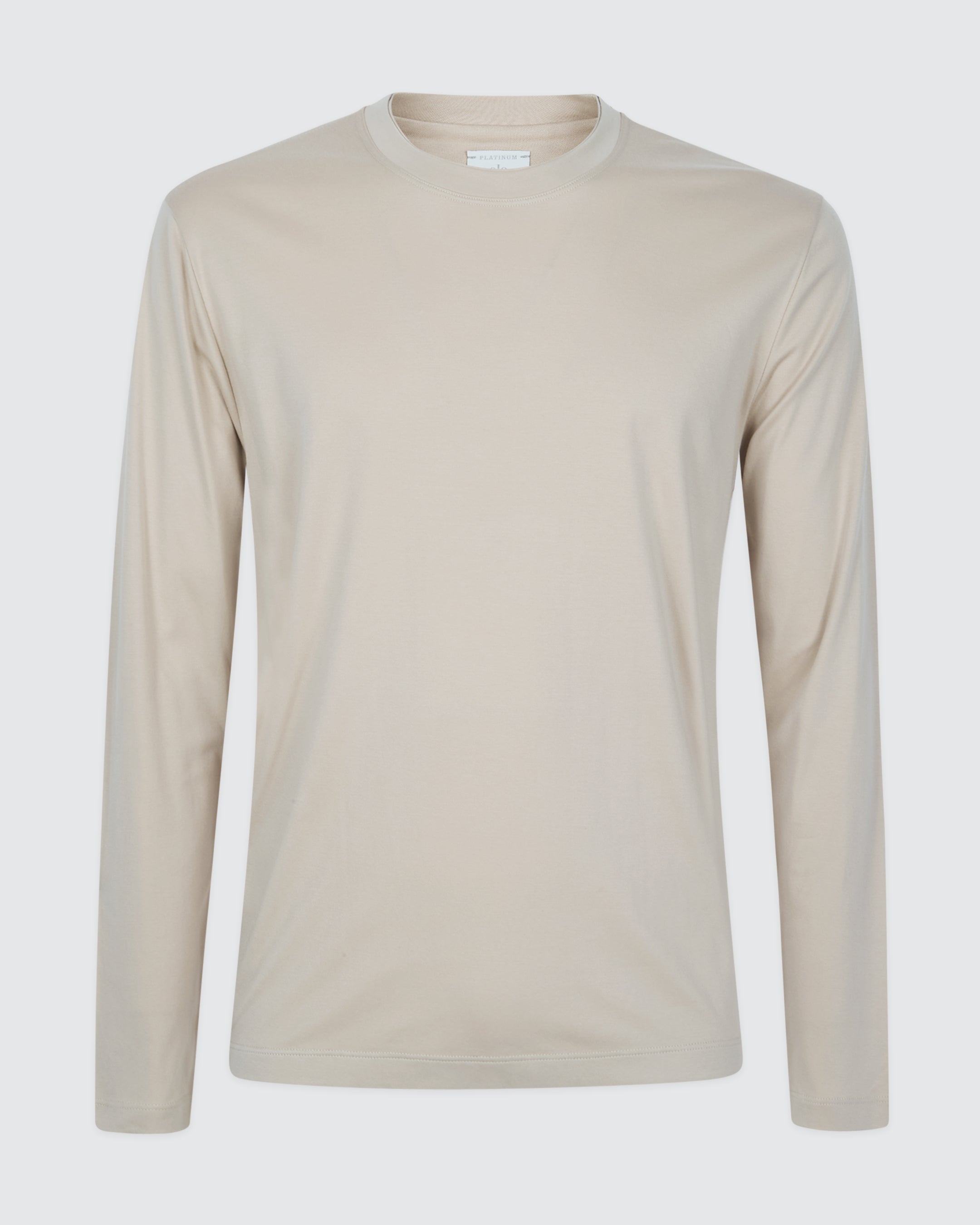 Men's Long Sleeve Modal Cotton Crew Neck T-shirt