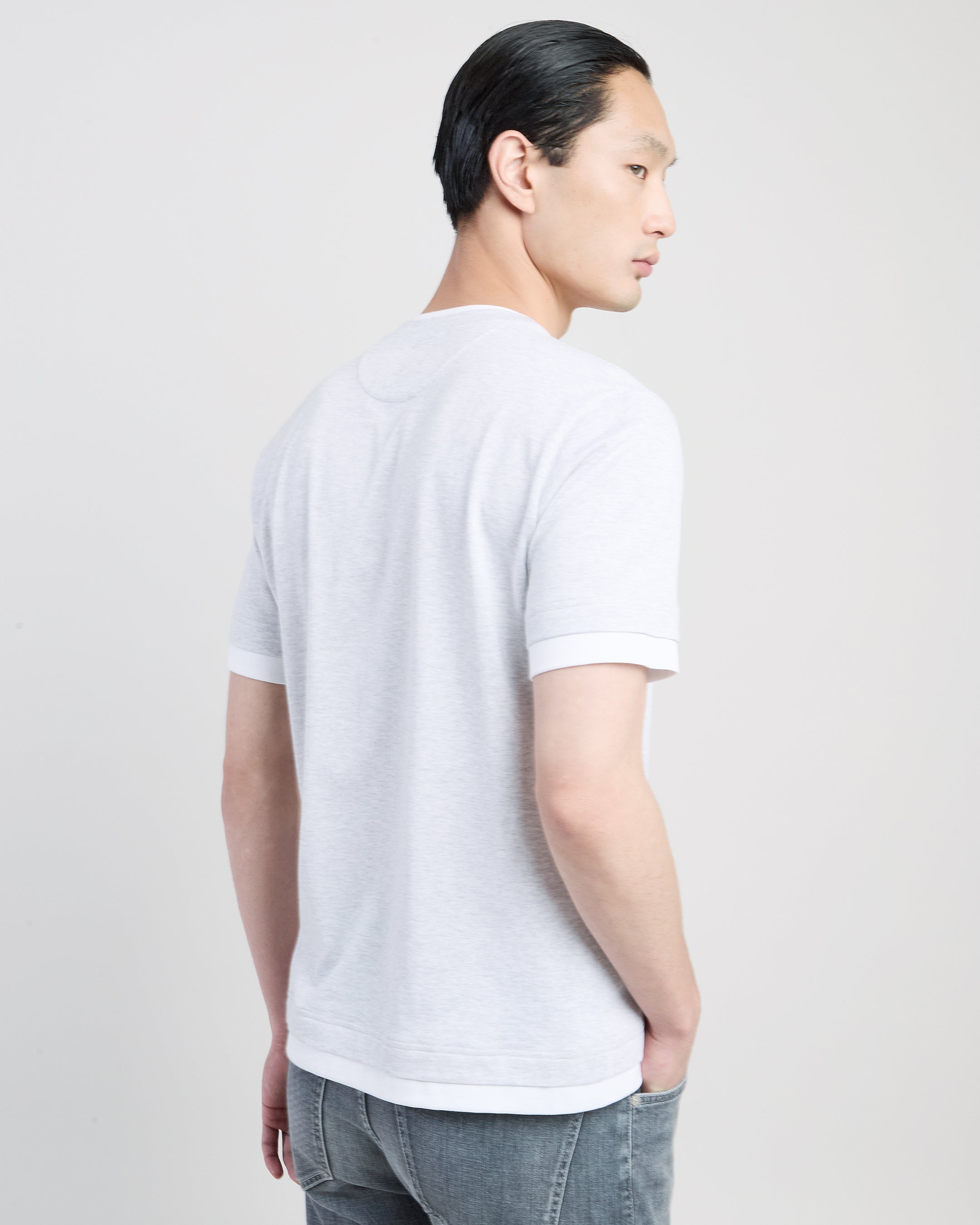 Men's Giza Cotton Jersey Crew Neck T-Shirt - 2