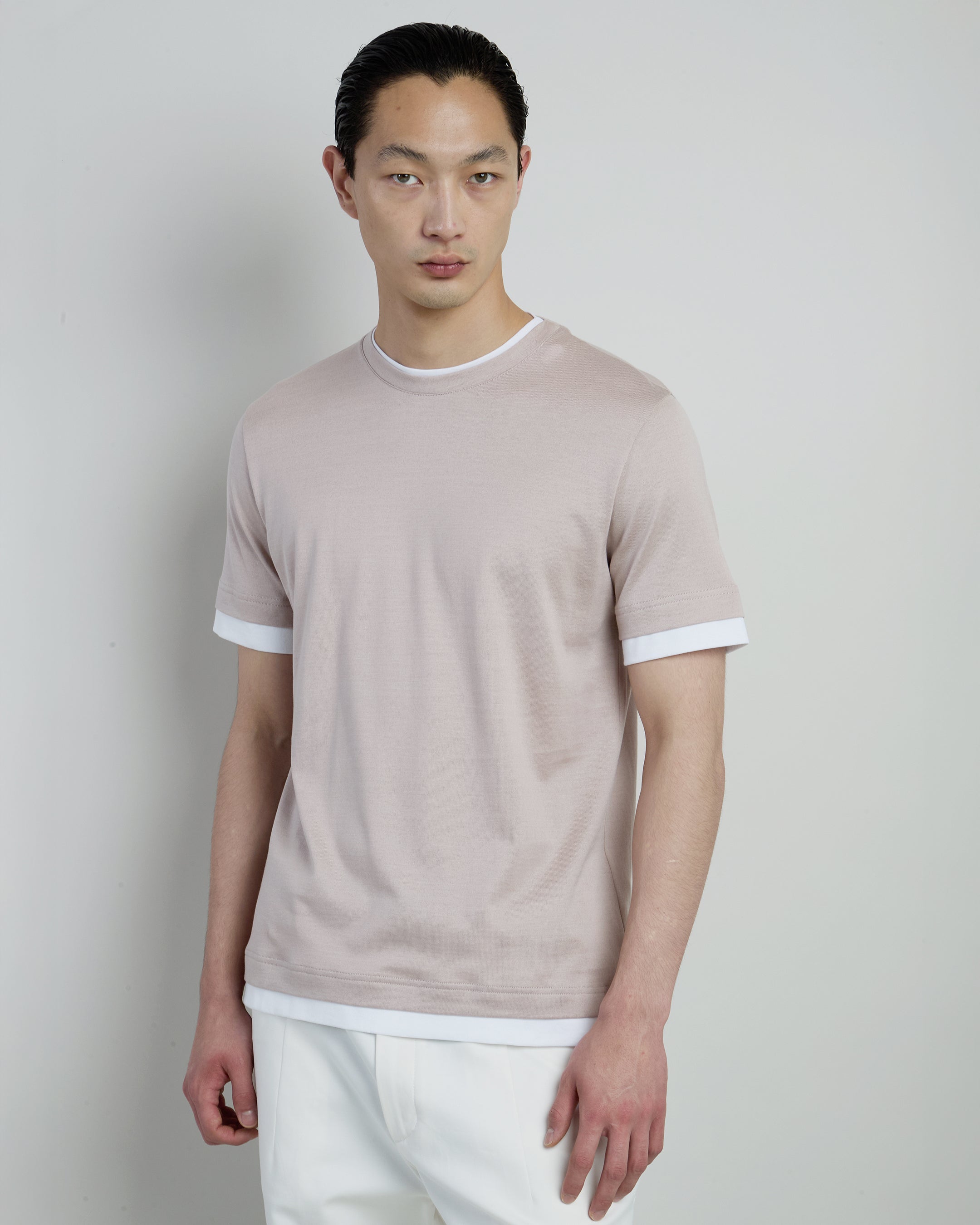 Men's Giza Cotton Jersey Crew Neck T-Shirt - 9