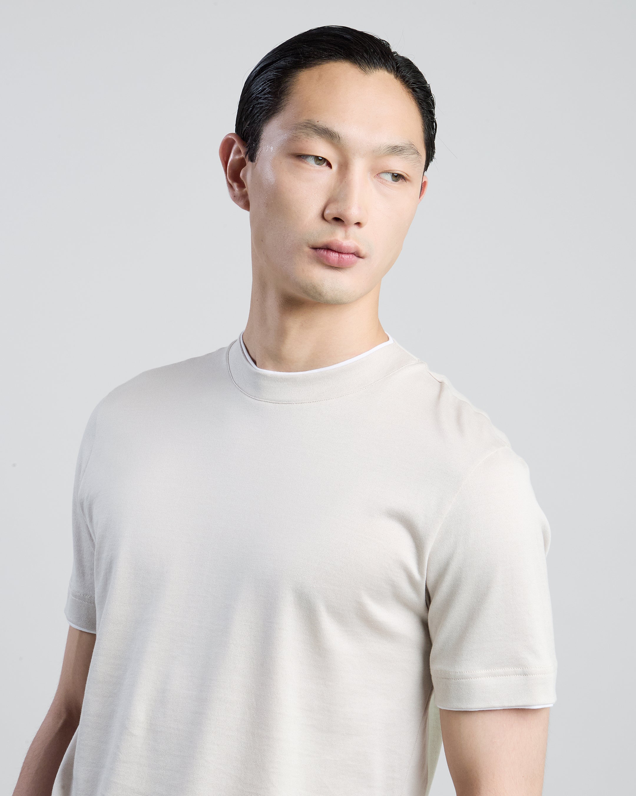 Men's Giza Cotton Jersey Crew Neck T-Shirt - 3