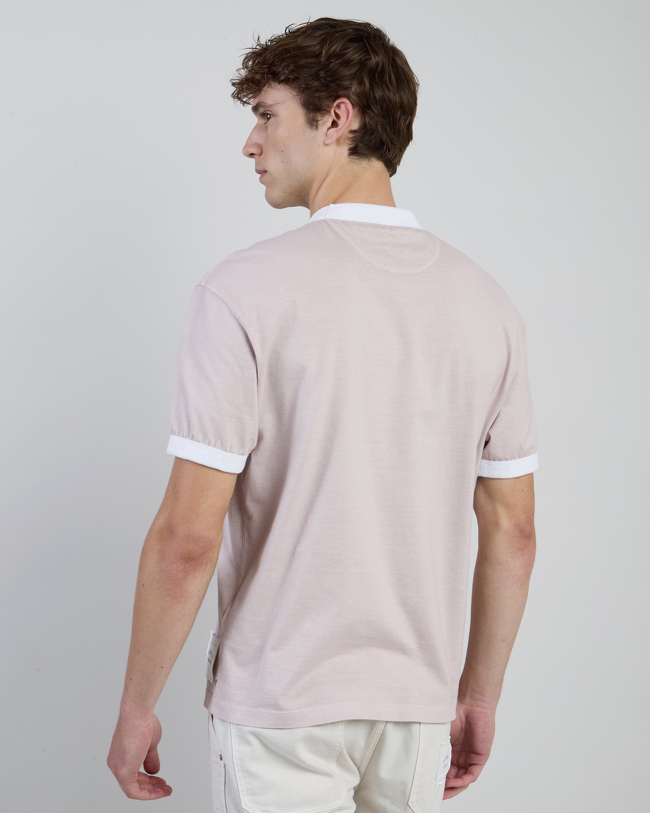 Men's relaxed fit crew neck garment-dyed cotton T-shirt - 2