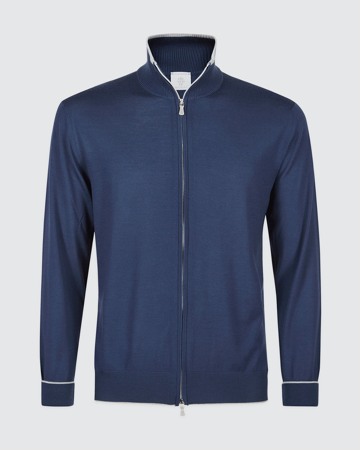 Maglia Full Zip in Lana Merino 14 Micron Finezza 18 - 4