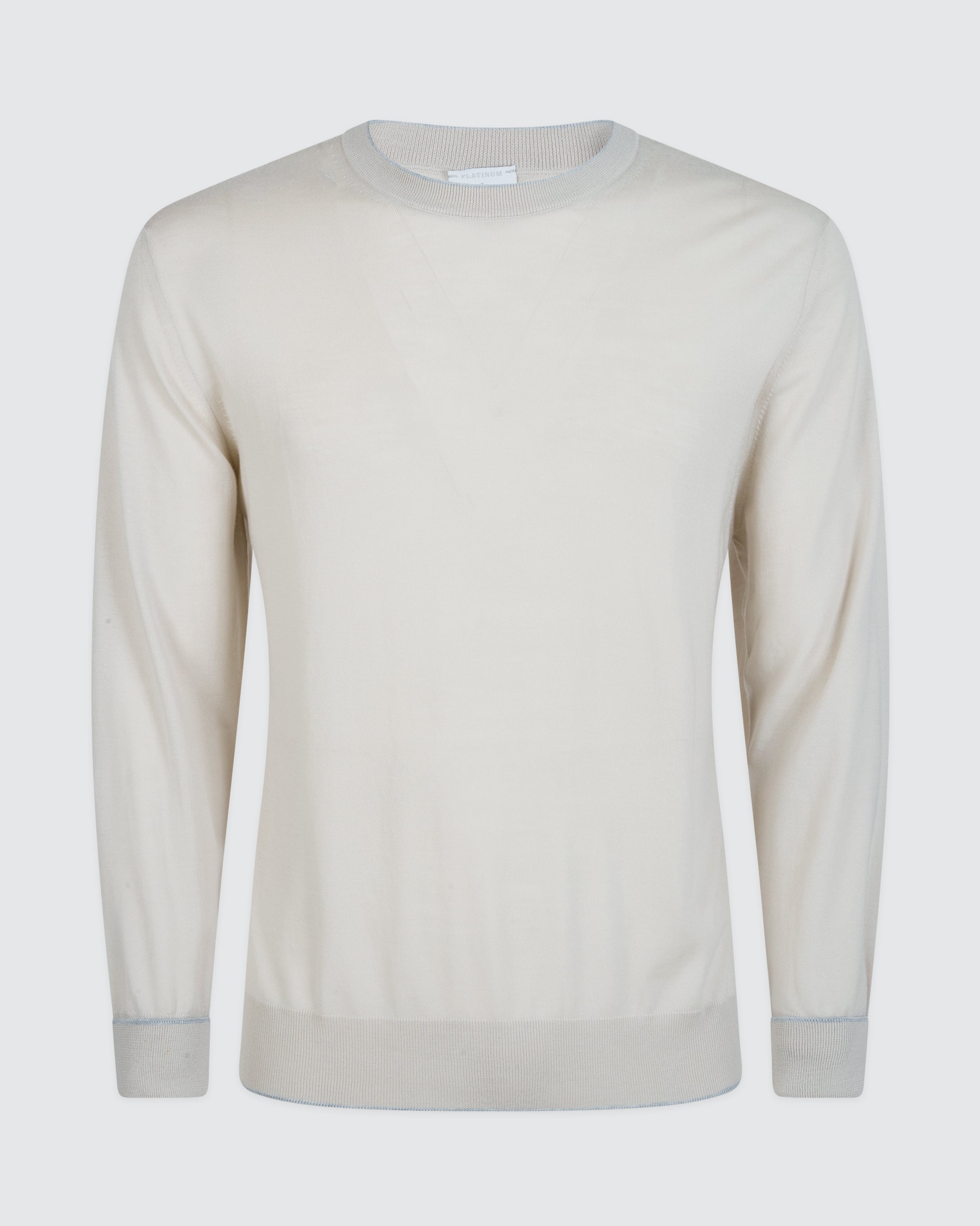 Men's 14-Micron Merino Wool Crew Neck Sweater - 5