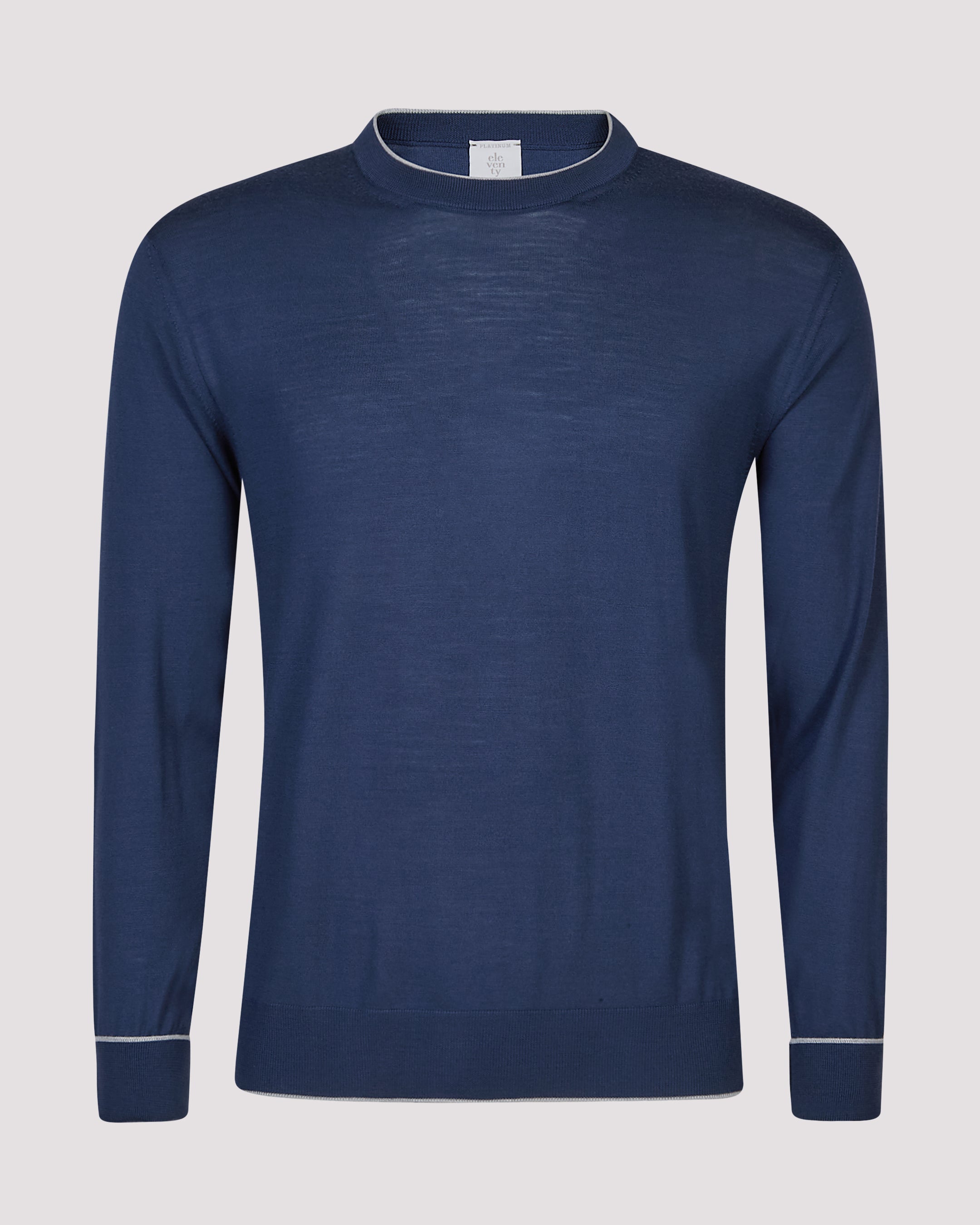 Men's 14-Micron Merino Wool Crew Neck Sweater - 6