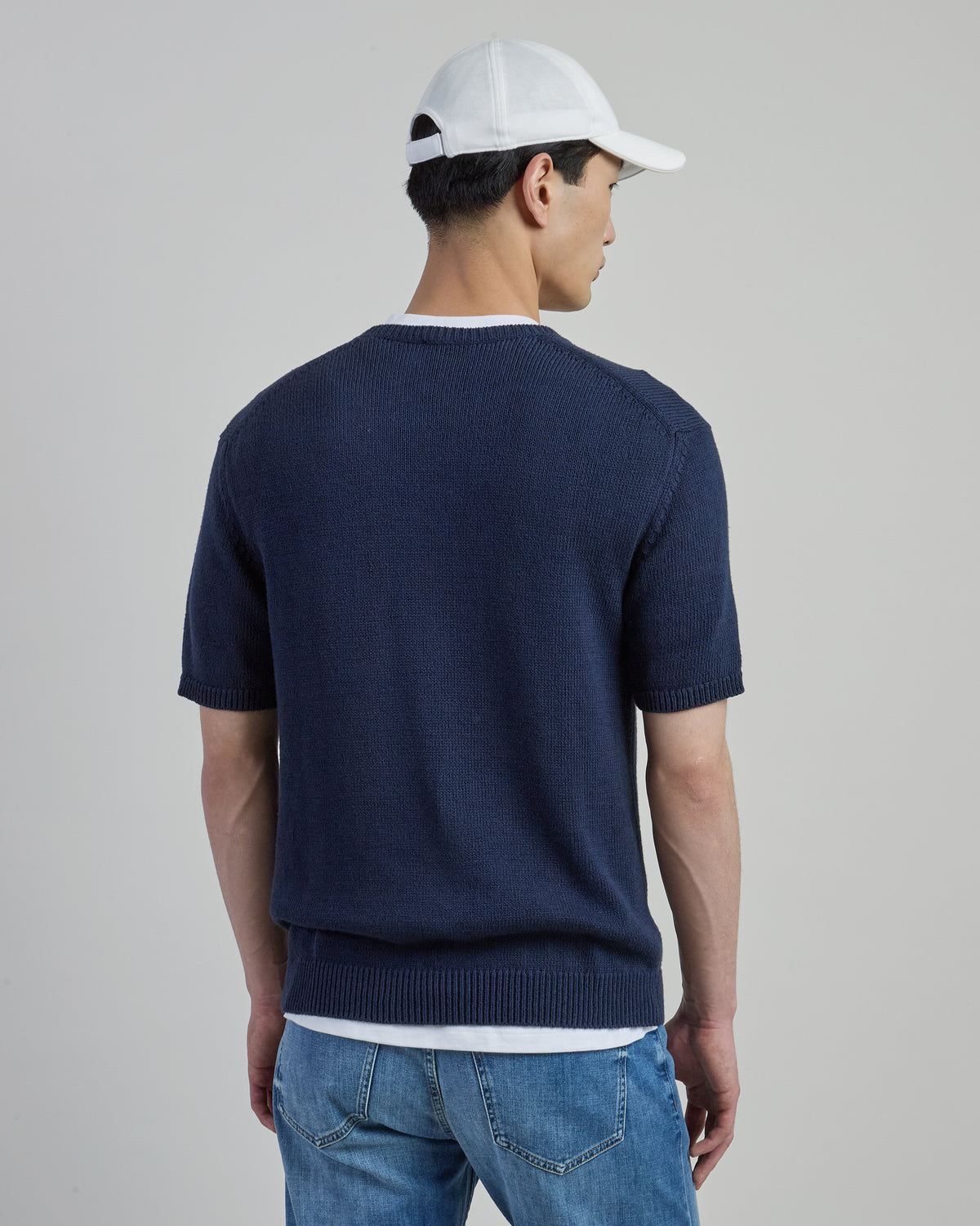 Maglia Girocollo in cotone e seta - 3