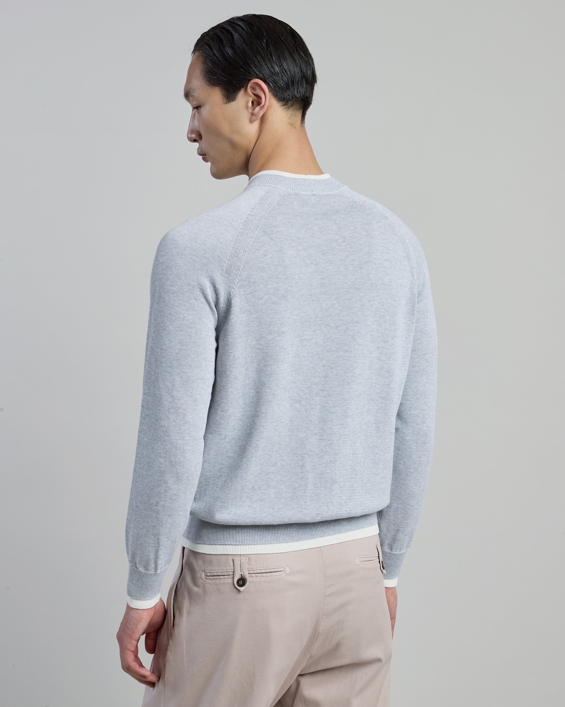 Maglia Girocollo in Cotone Finezza 12 da Uomo - 2