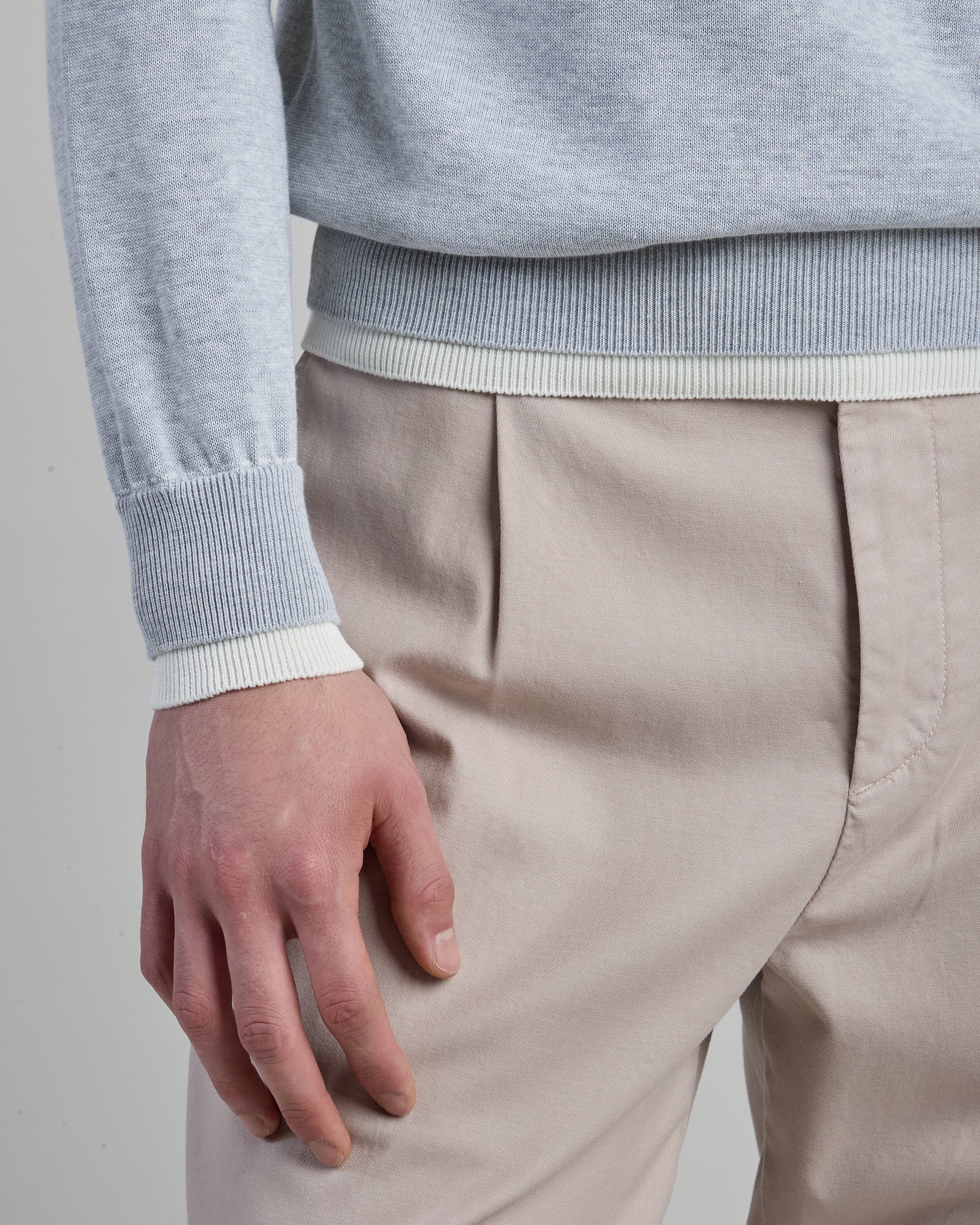 Maglia Girocollo in Cotone Finezza 12 da Uomo - 4