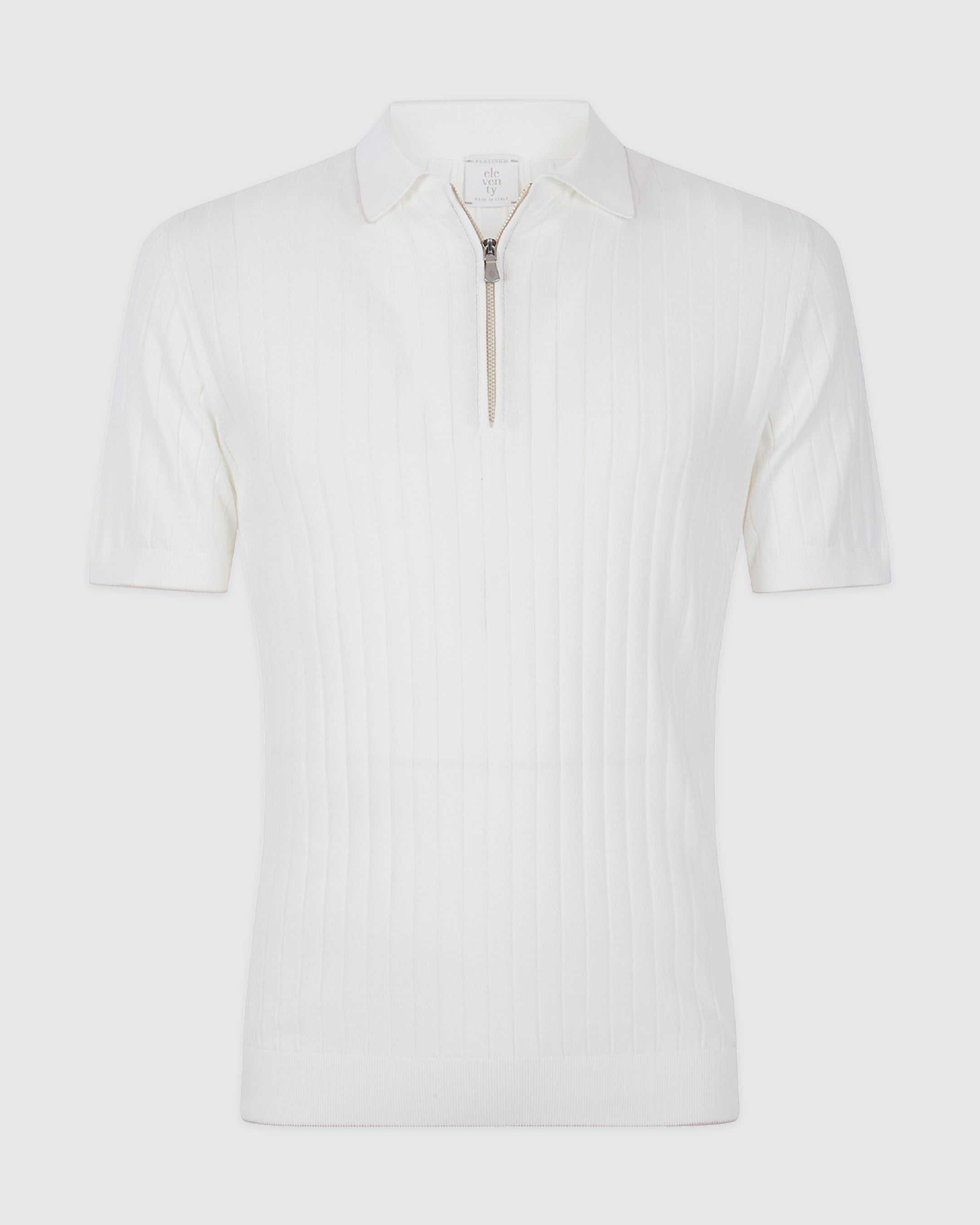 Men's Sea Island Cotton Half-Zip Sweater 18-Gauge