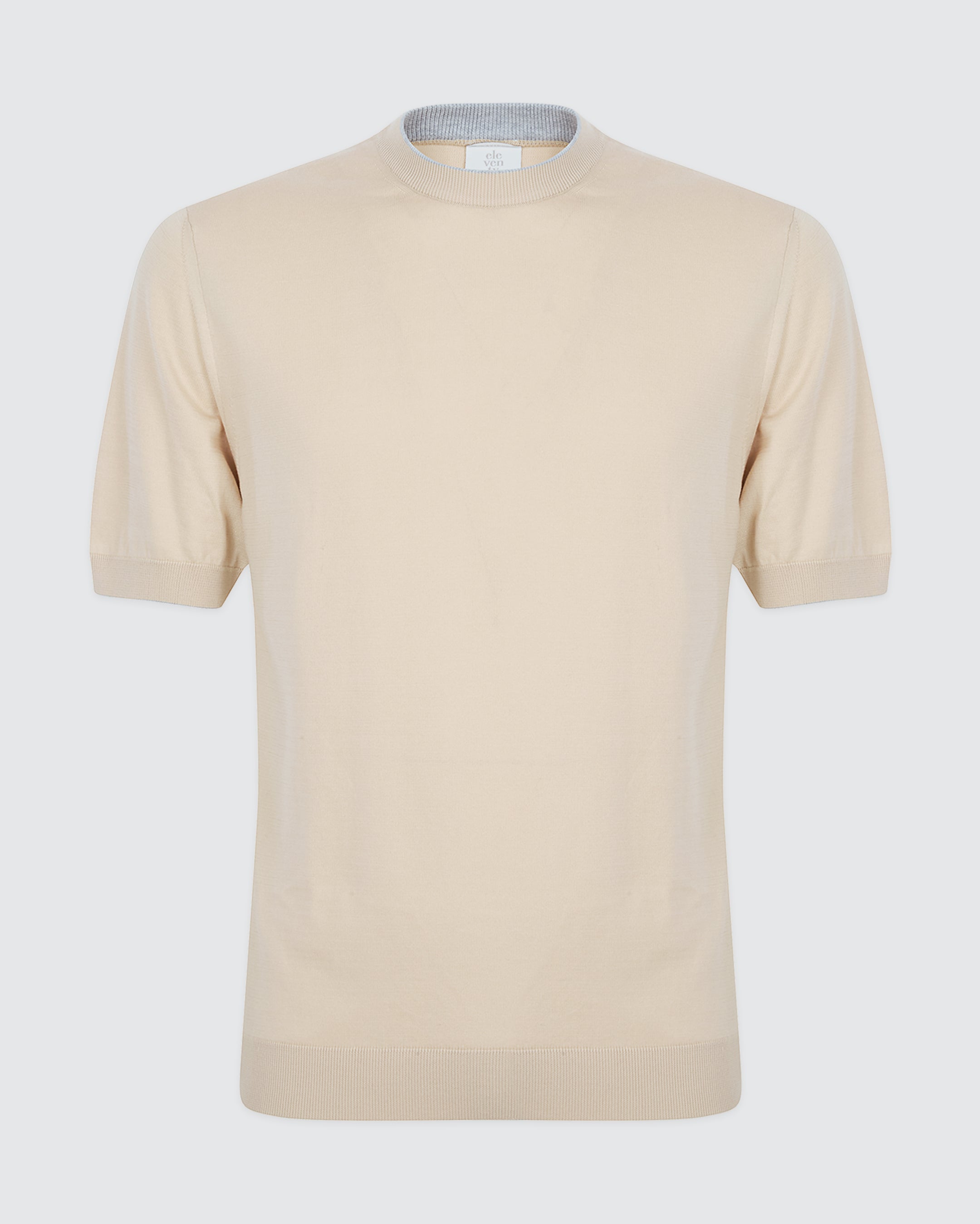 Men's Sea Island Cotton Short Sleeve Crew Neck - 4