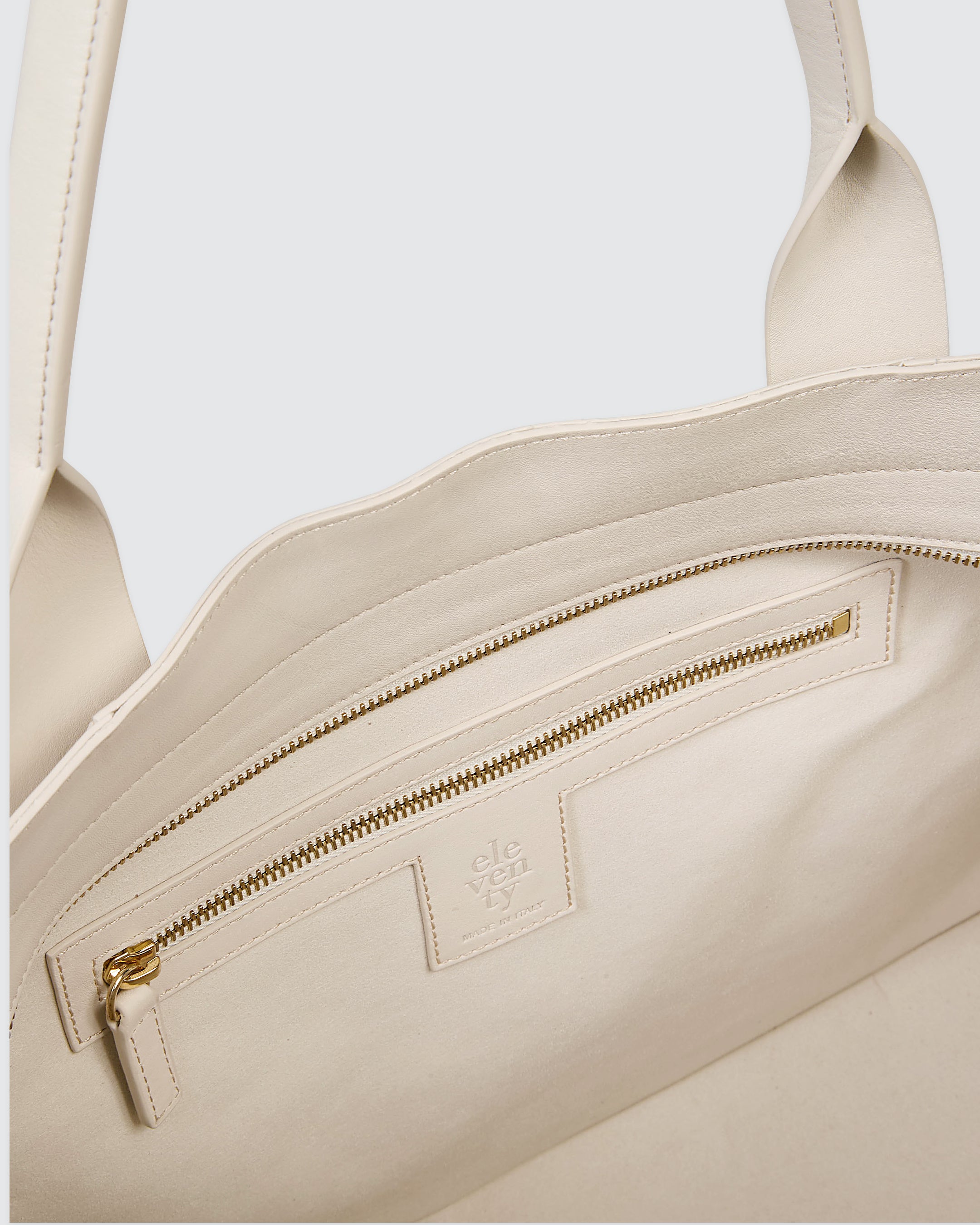 Cotton Canvas and Calfskin Leather Gym Tote Bag - 3