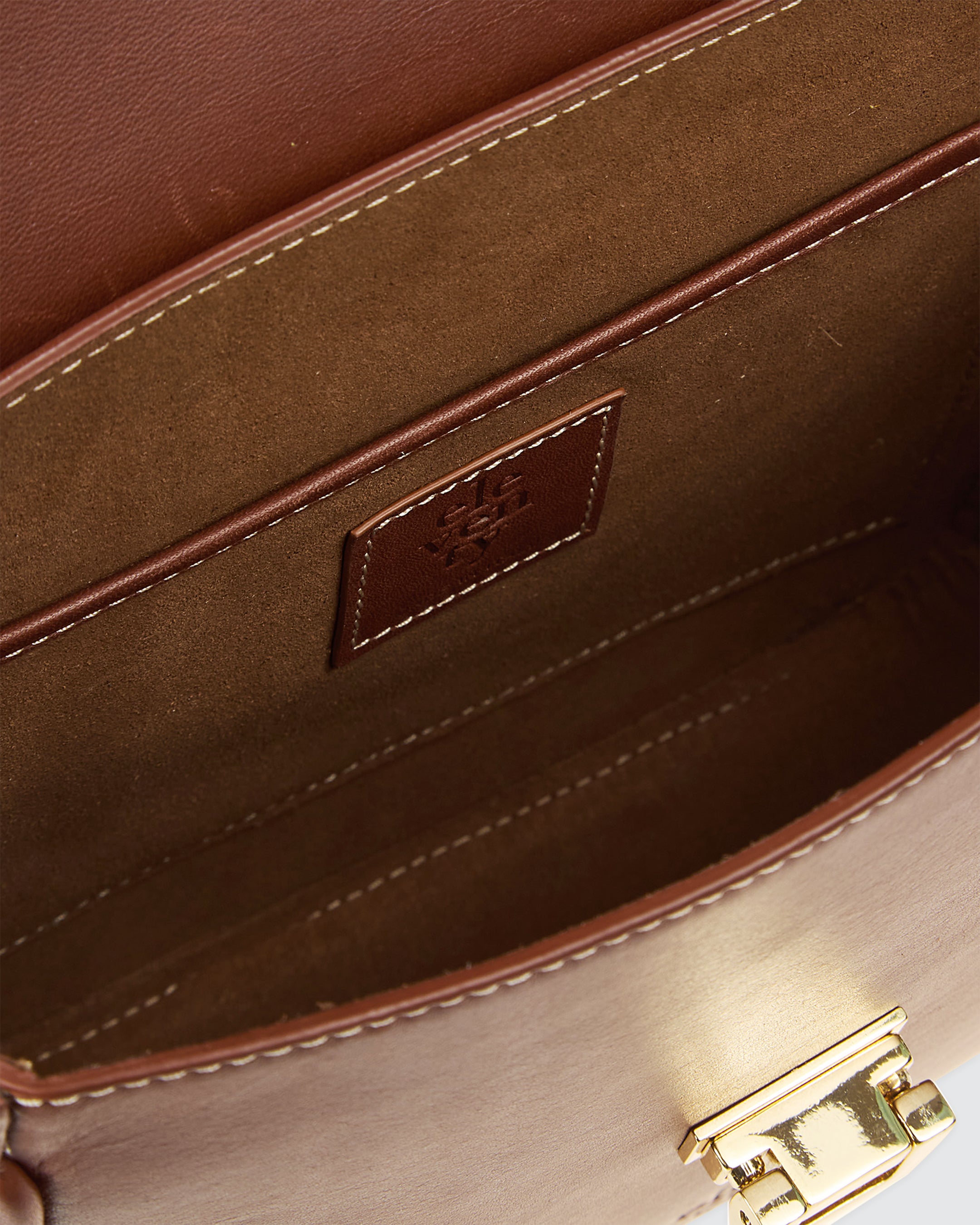 Men's Aniline Calfskin Leather Shoulder Bag