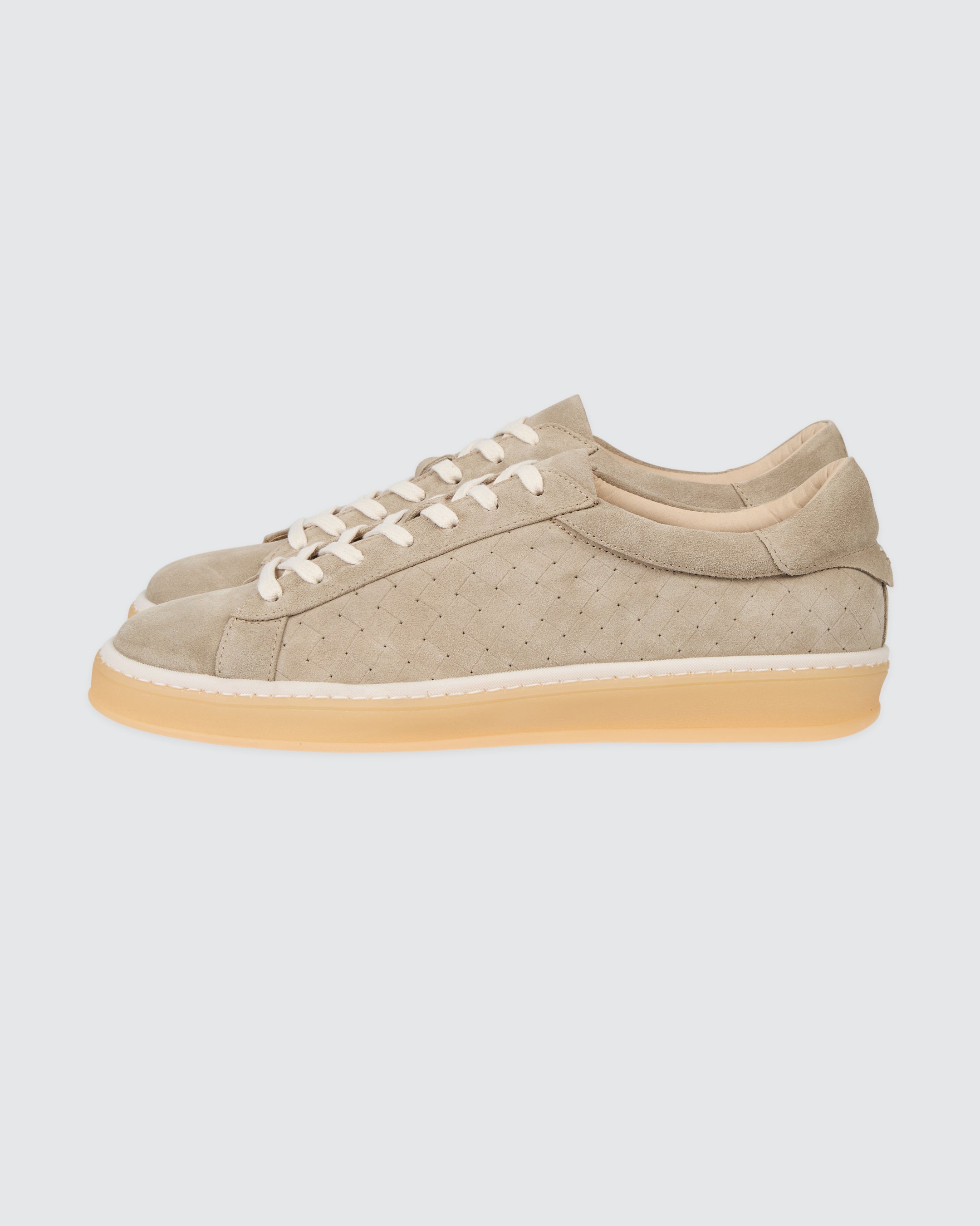 Men's Woven Suede Sneakers with 3D Texture alternative