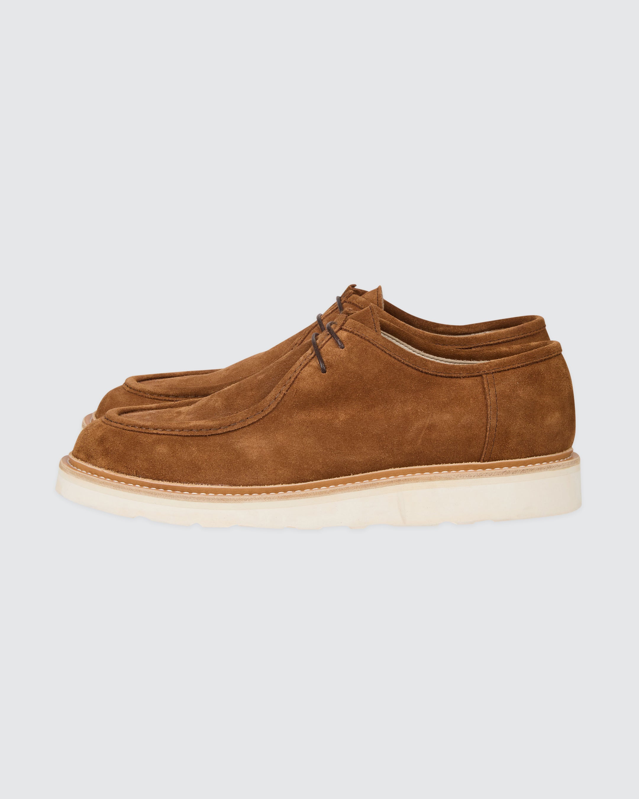 Men's Suede Calfskin Leather Paraboots with EVA Sole - 2