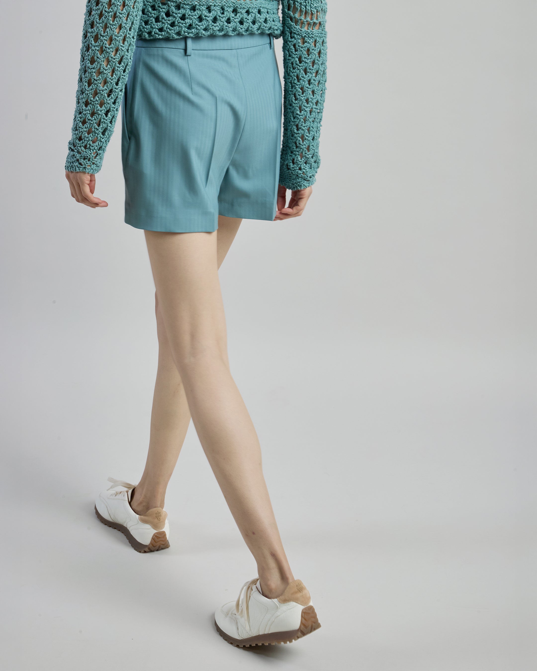 Women's Stretch Wool Travel Bermuda Shorts alternative