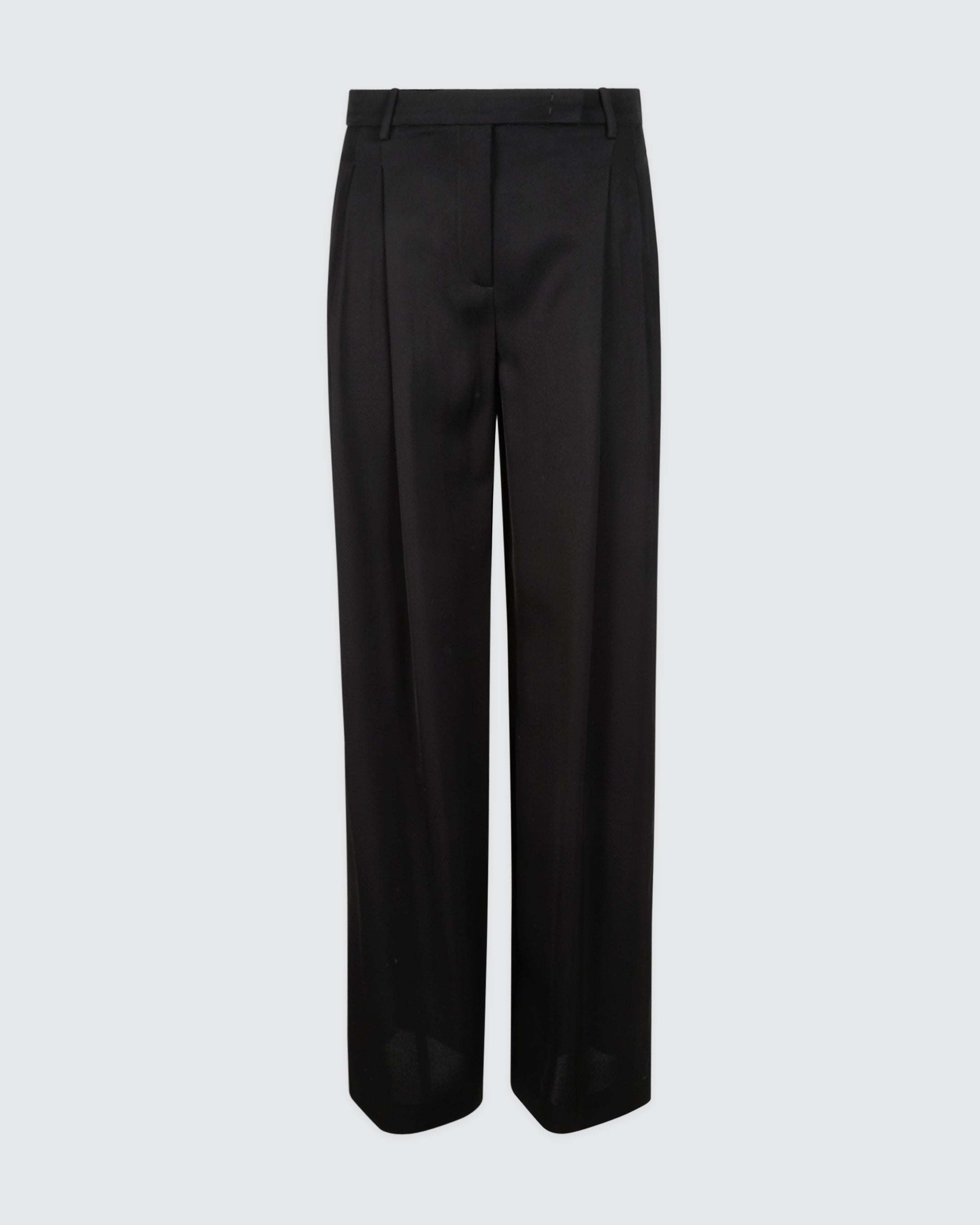 Women's Double Pleated Viscose Trousers