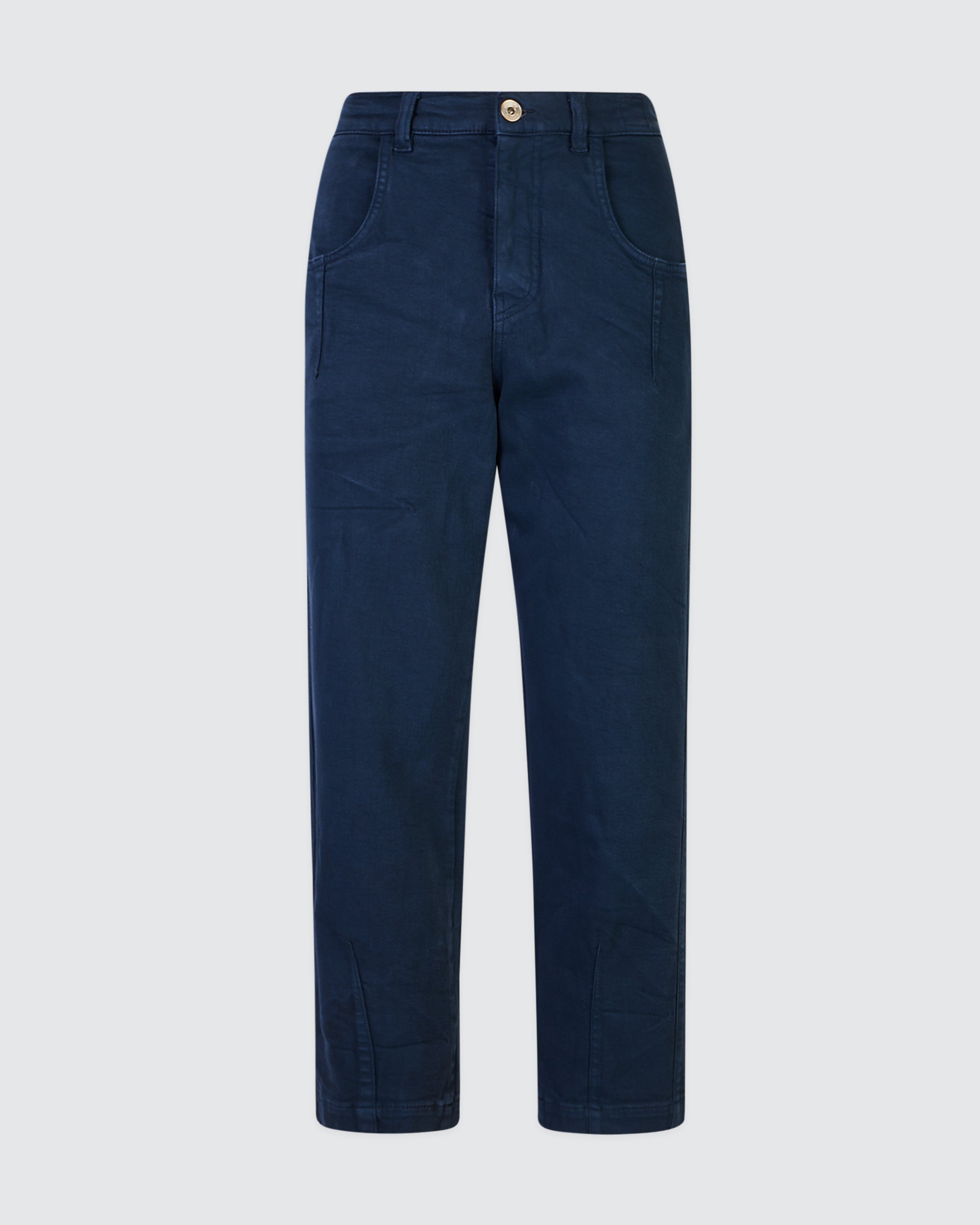 Women's Stretch Cotton Bull Denim Trousers