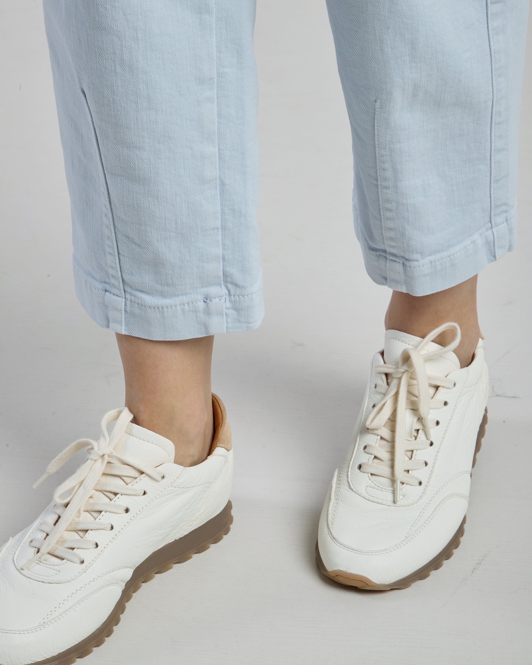 Women's Stretch Cotton Bull Denim Trousers
