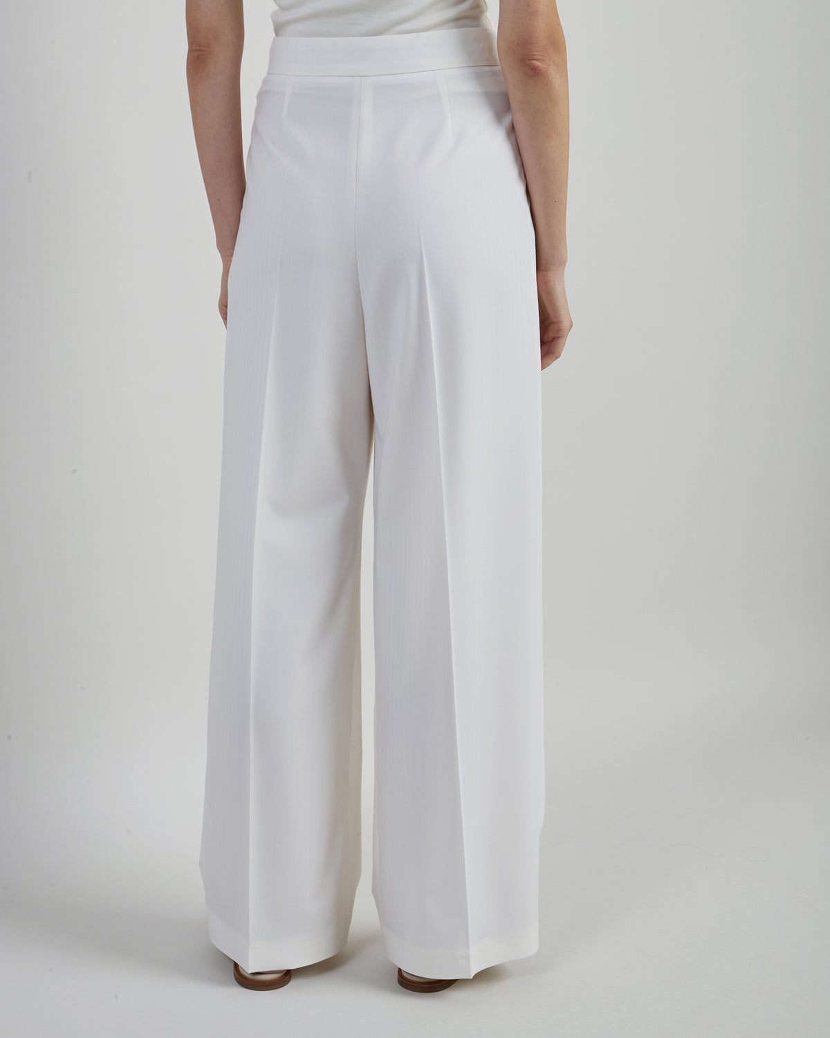 Women's Stretch Wool Wide-Leg Travel Trousers - 2
