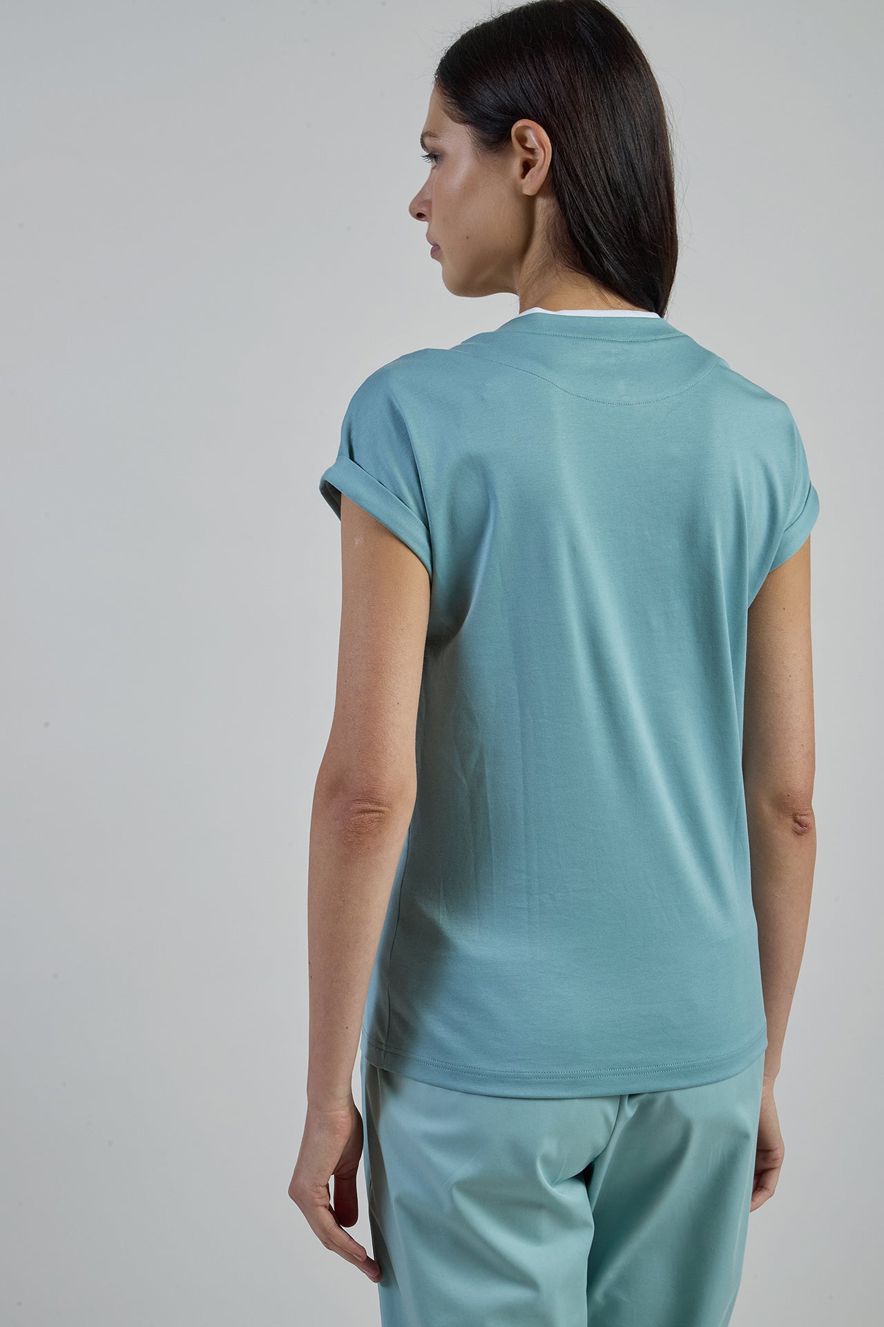 Women's Crew Neck T-Shirt in Soft Premium Cotton - 5