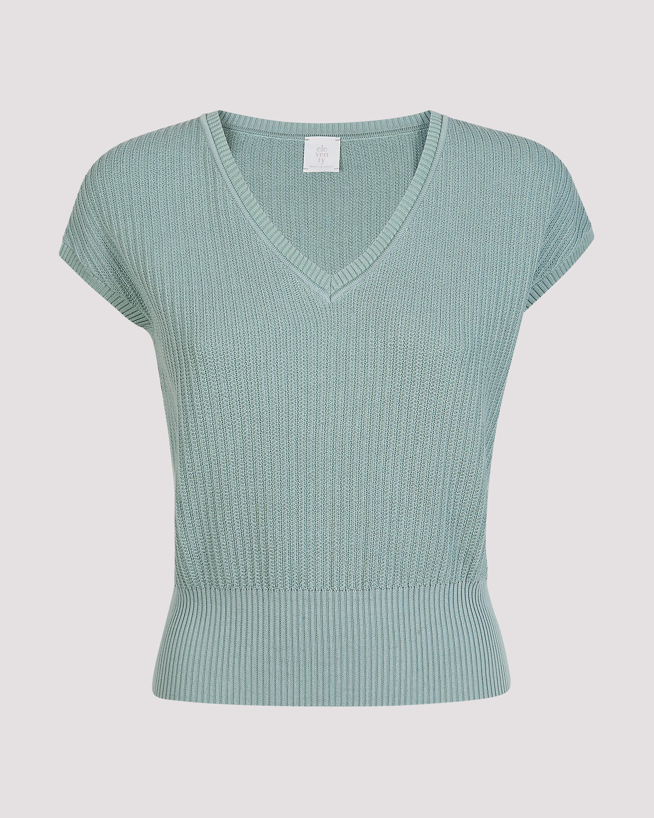 Women's Organic Cotton Sleeveless V-Neck Sweater - 5