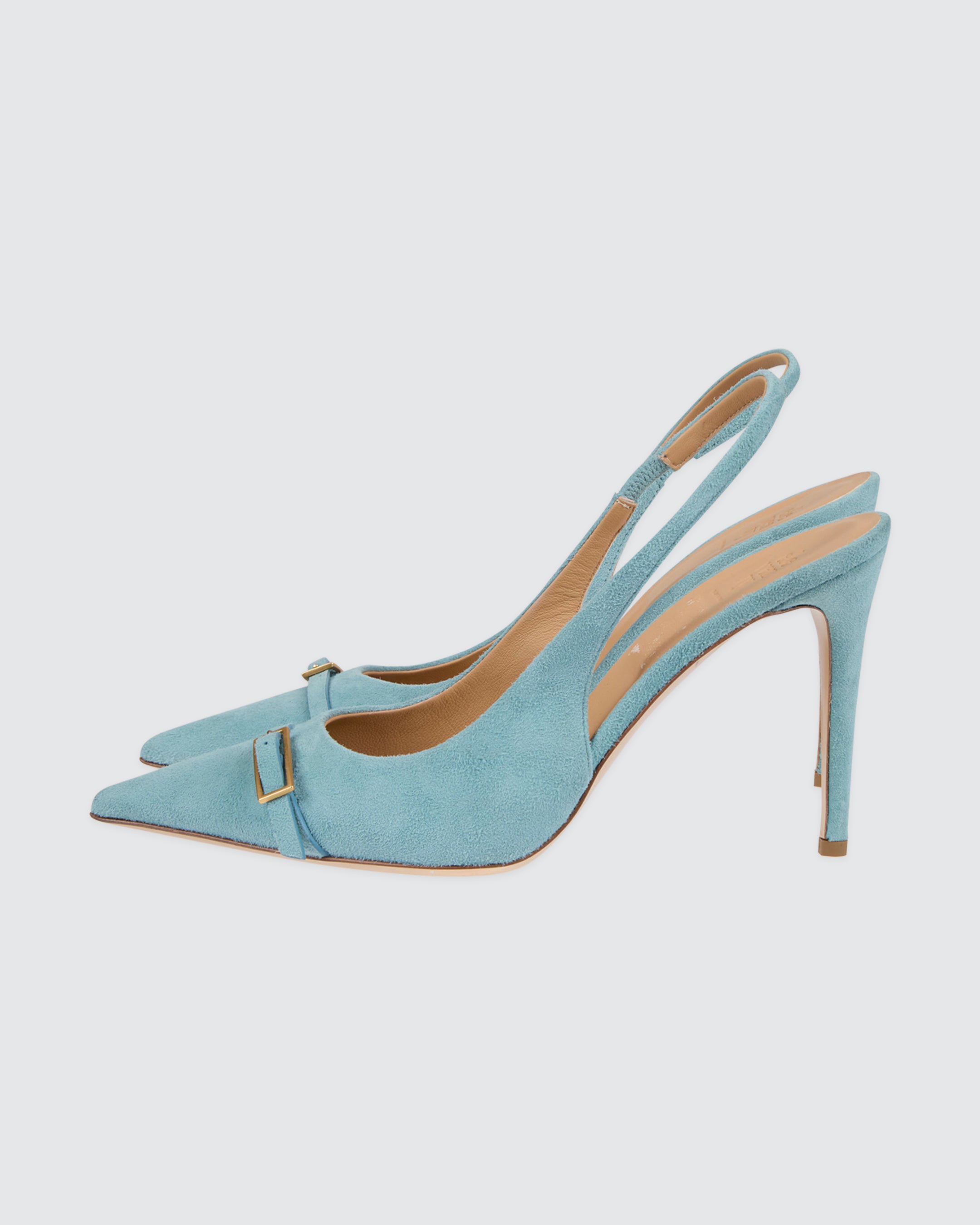 Pointed-Toe Suede Pumps with 9 cm Heel alternative