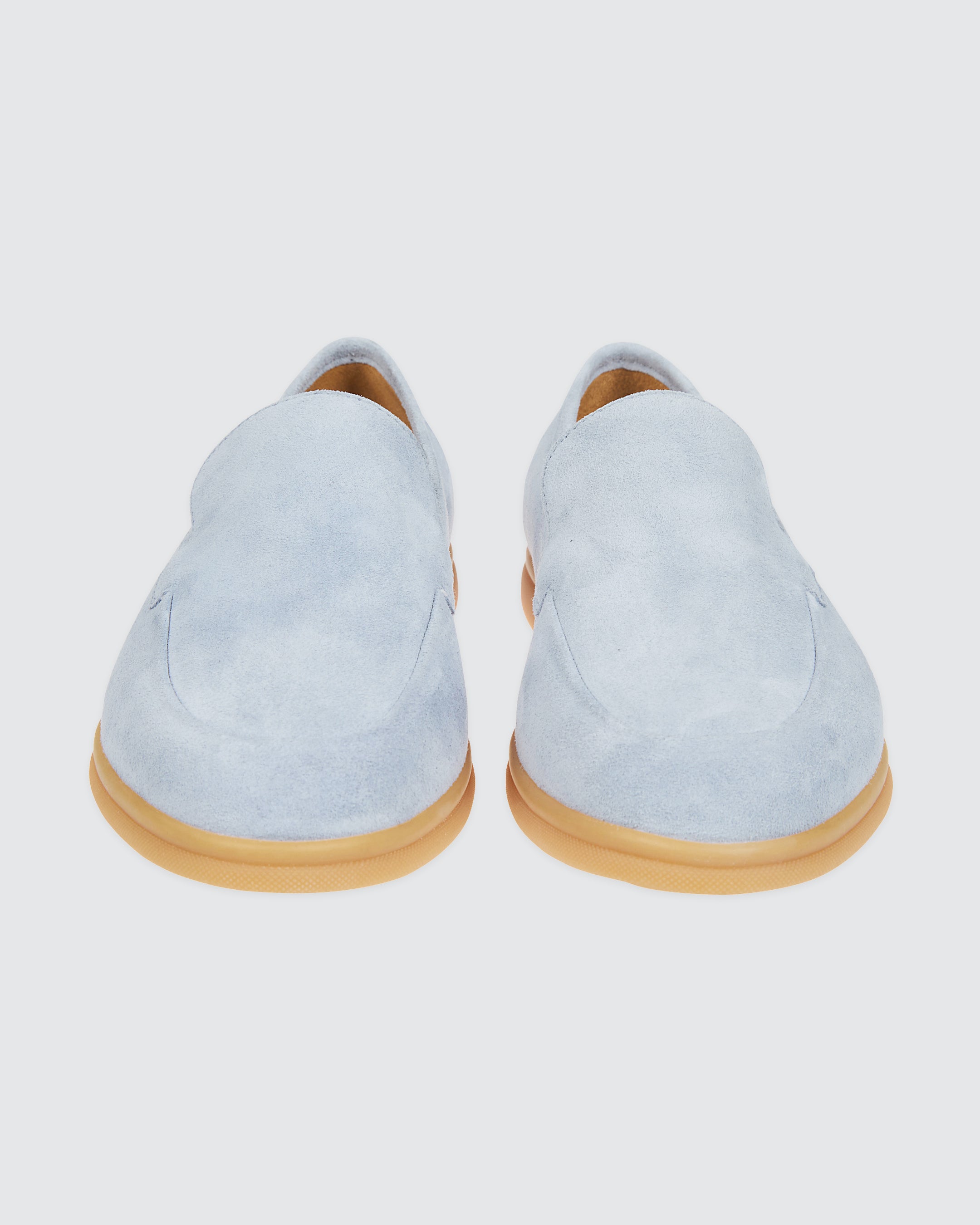 Women's Suede Leather Moccasins in Soft Calfskin - 4