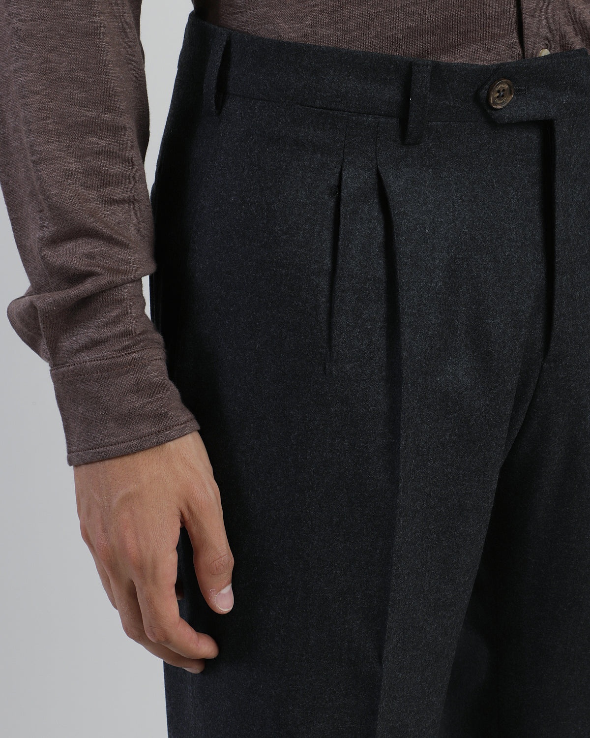 ABITO MONOPETTO LANA SETA CASHMERE