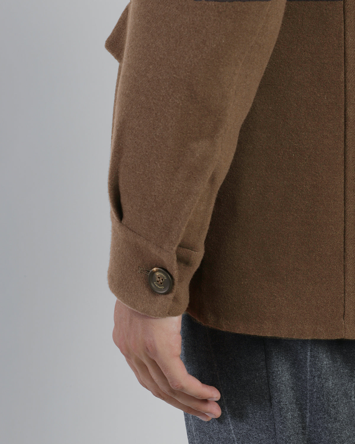 14-MICRON WOOL SAFARI JACKET - 5