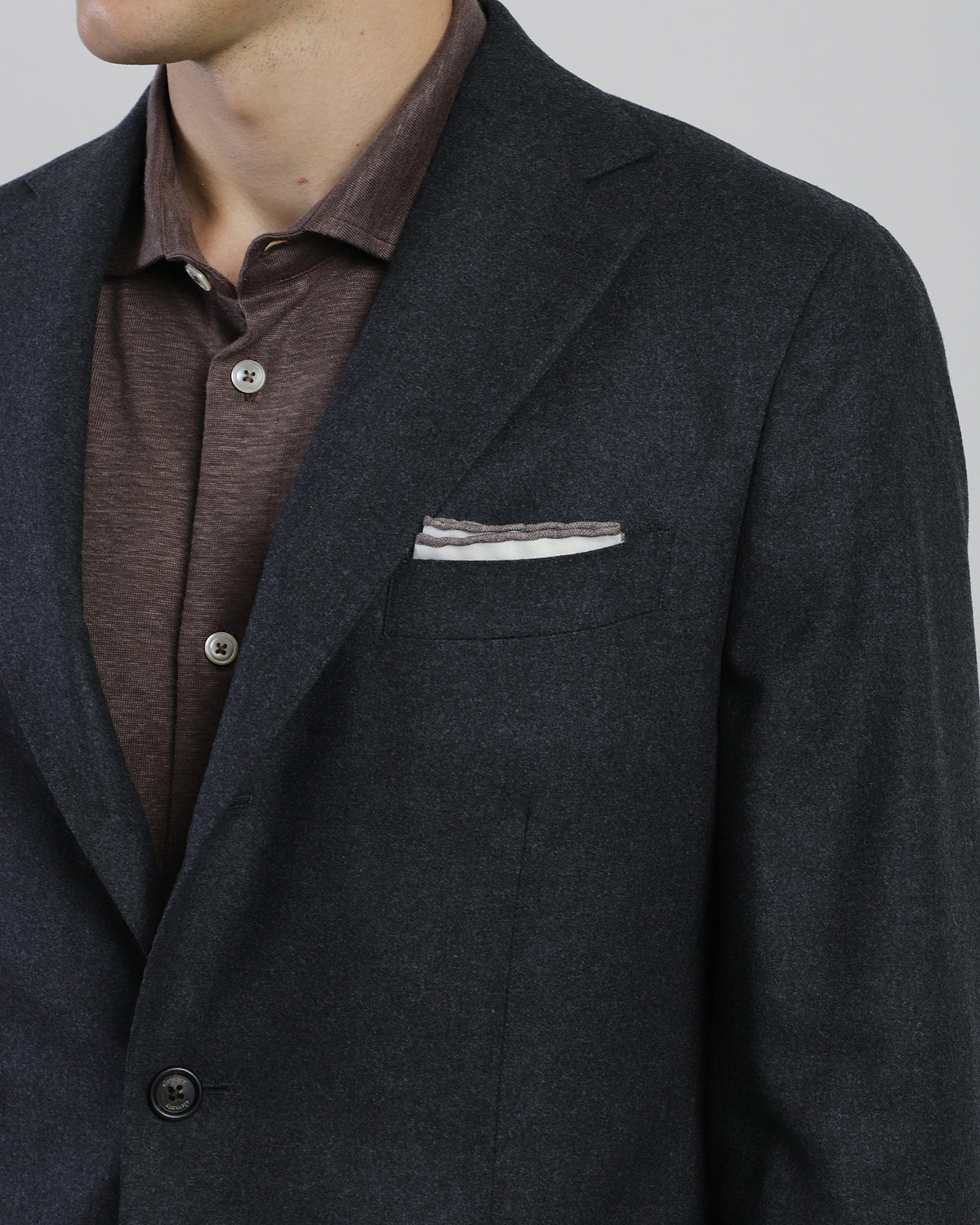ABITO MONOPETTO LANA SETA CASHMERE - 13