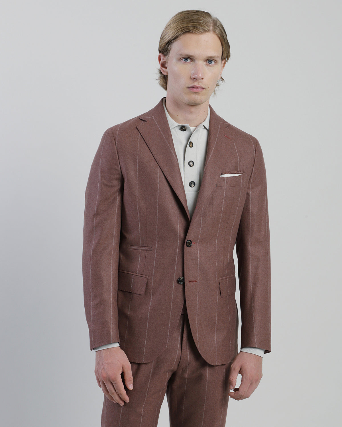 ABITO MONOPETTO LANA SETA CASHMERE