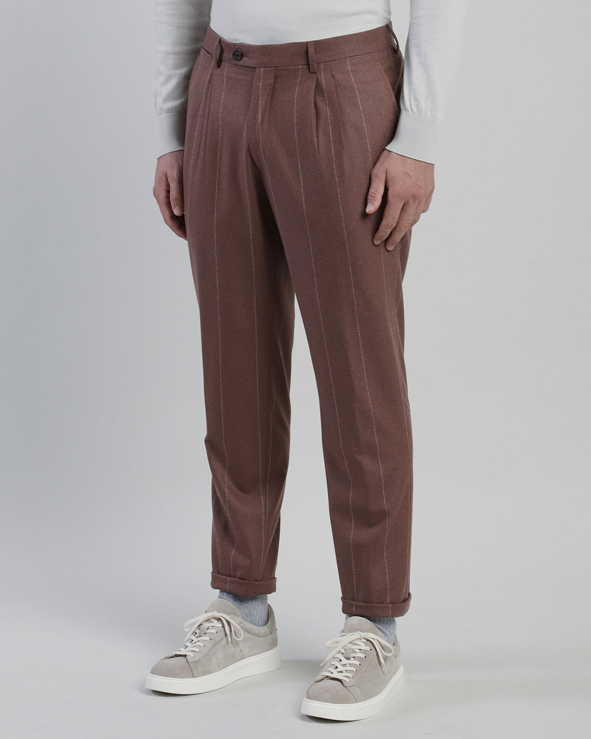 ABITO MONOPETTO LANA SETA CASHMERE - 16