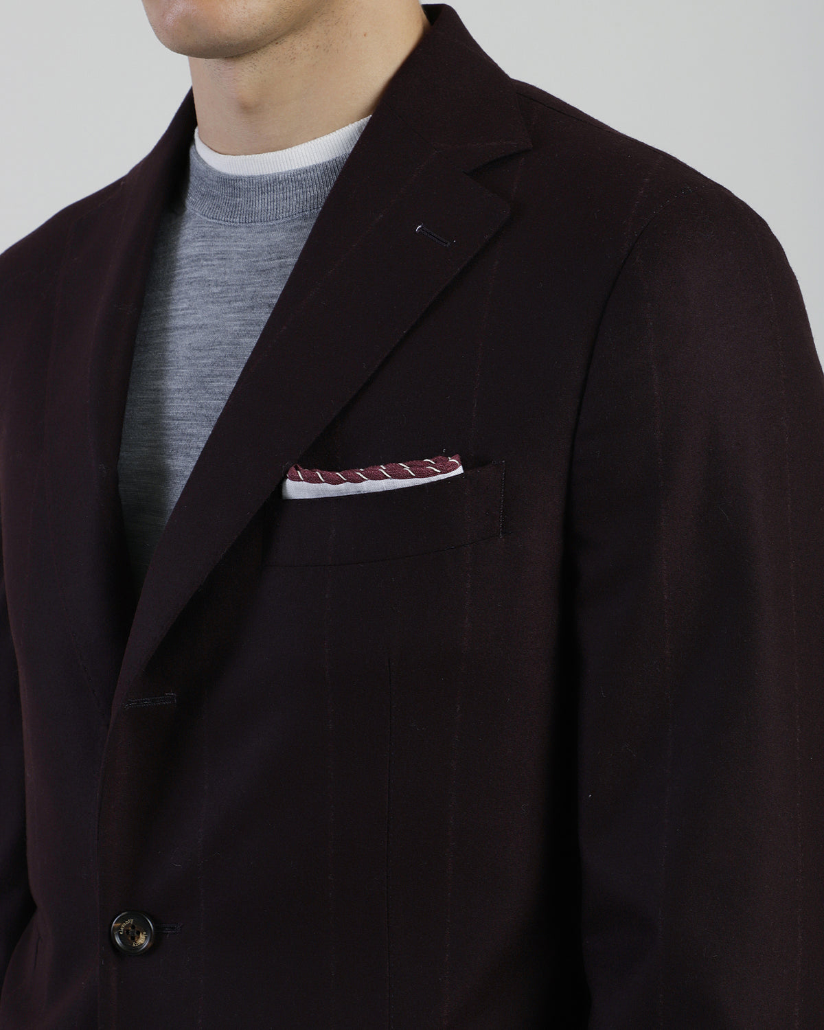 ABITO MONOPETTO LANA SETA CASHMERE - 3